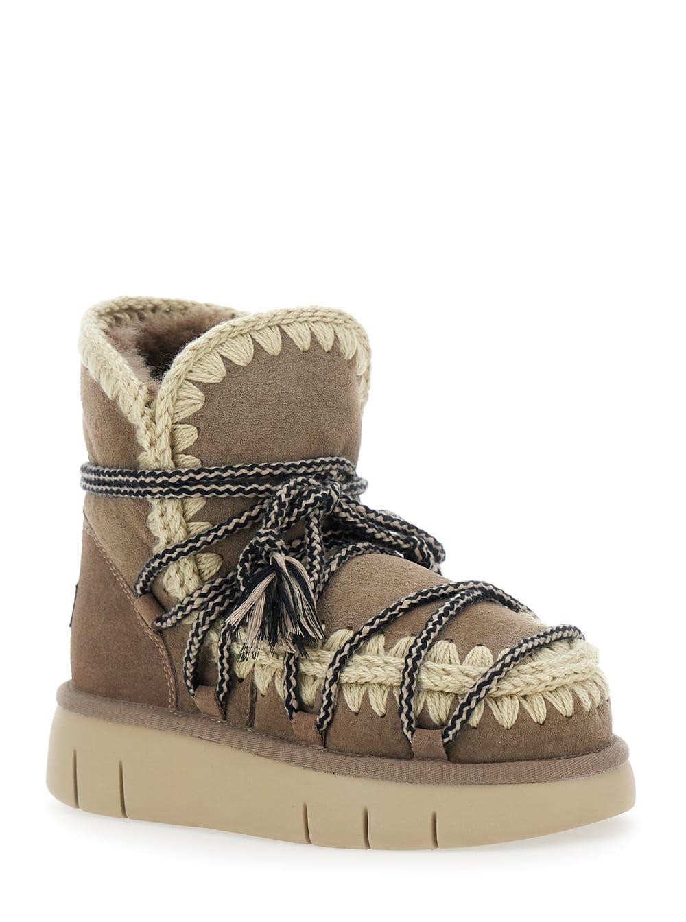 ミドルブーツ MOU Women Boots 411001ANGRE Grey ミドルブーツ MOU Women Boots 411001ANGRE Grey Ankle boots