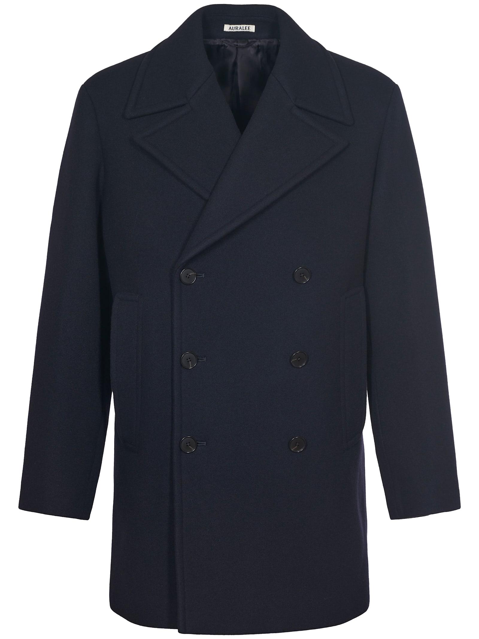 AURALEE SPONGE WOOL MELTON P-COAT — TF Blog