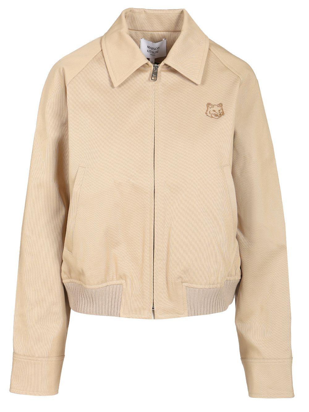 ブルゾン Maison Kitsune Short Jacket With Shirt Collar Maison Kitsuné Short Jacket With Shirt Collar Jackets in