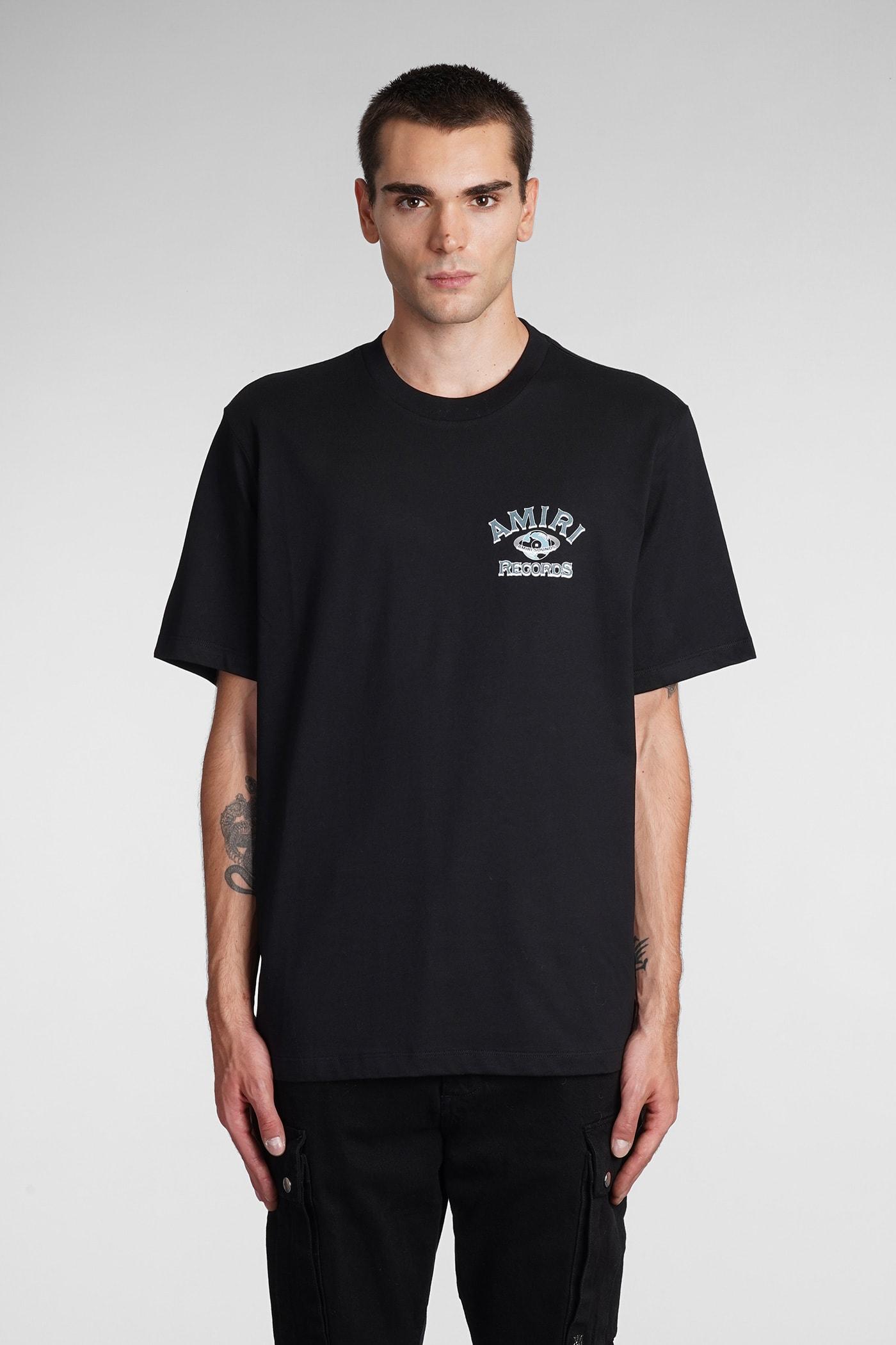 Amiri Global Records T-shirt in Black for Men | Lyst UK