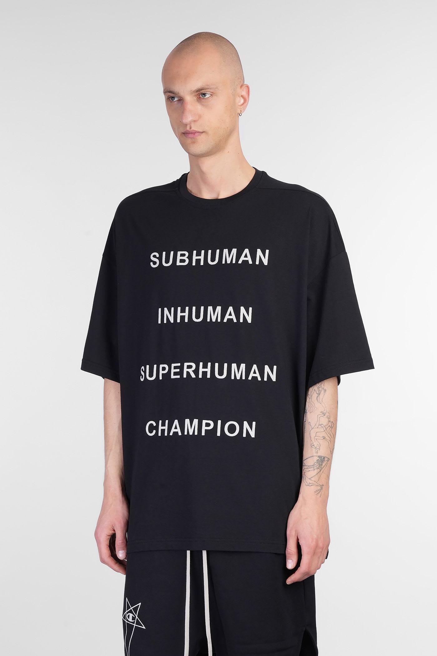 Tシャツ・カットソー Rick Owens X Champion T-Shirt Shop Rick Owens X Champion Online | Sale & New Season | Lyst