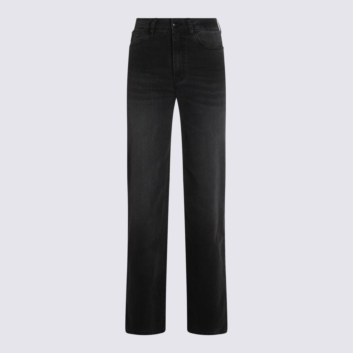 Lois Cotton Denim Jeans in Black | Lyst