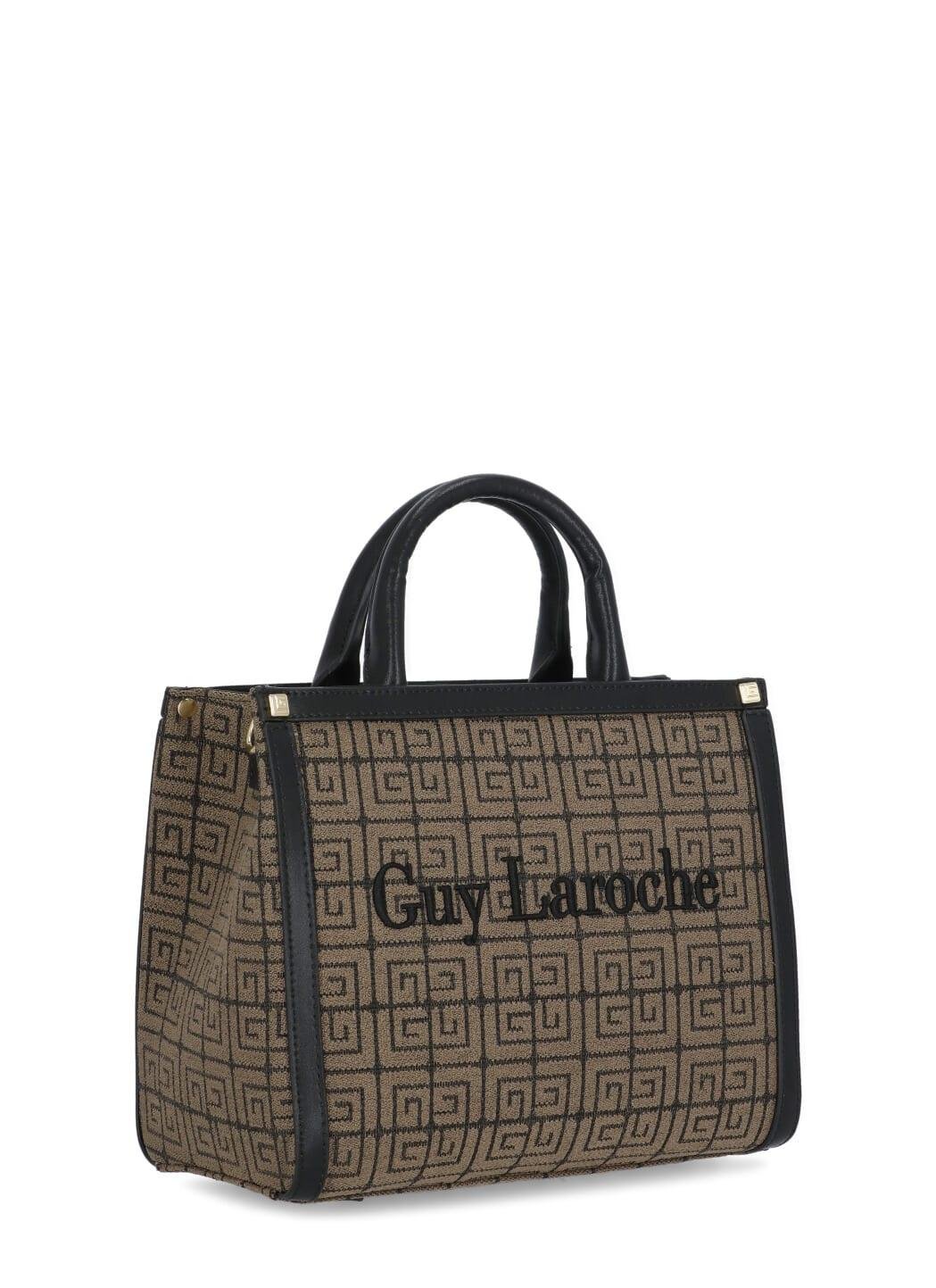 Guy Laroche women's bag with all-over logo Brown