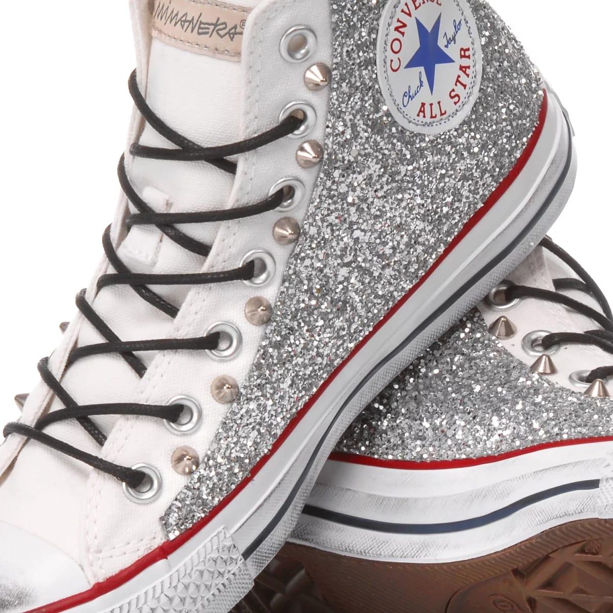 Converse clearance sparkle white