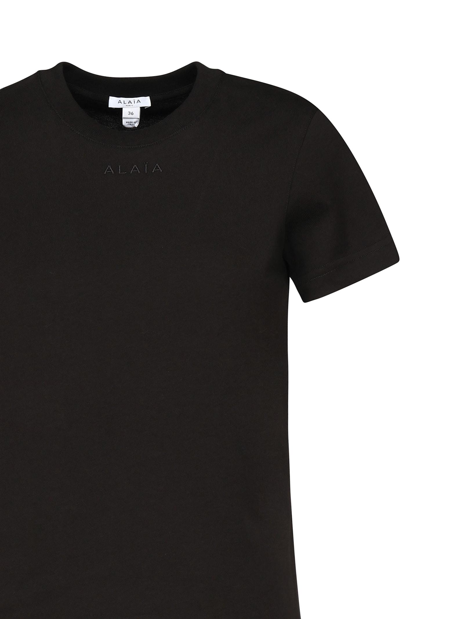 ALAÏA ブラック Tシャツ xs Alaïa T-Shirts | FARFETCH US