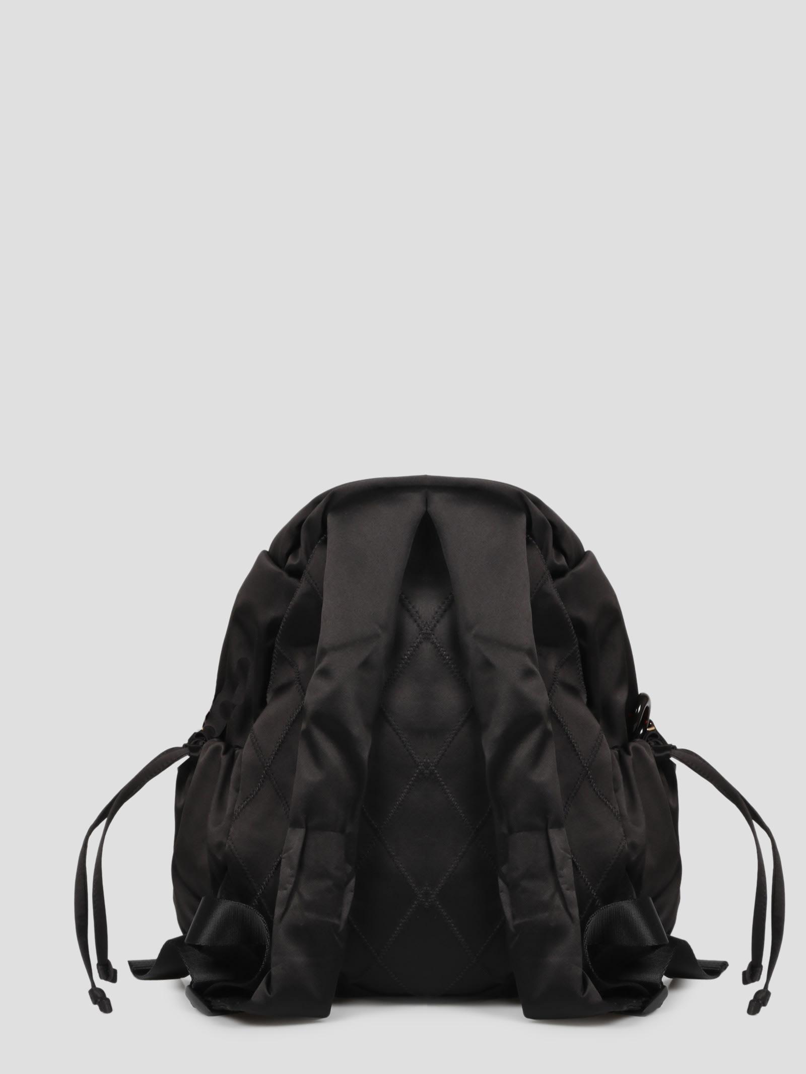 See By Chloé Satin Tilly Backpack in Black | Lyst
