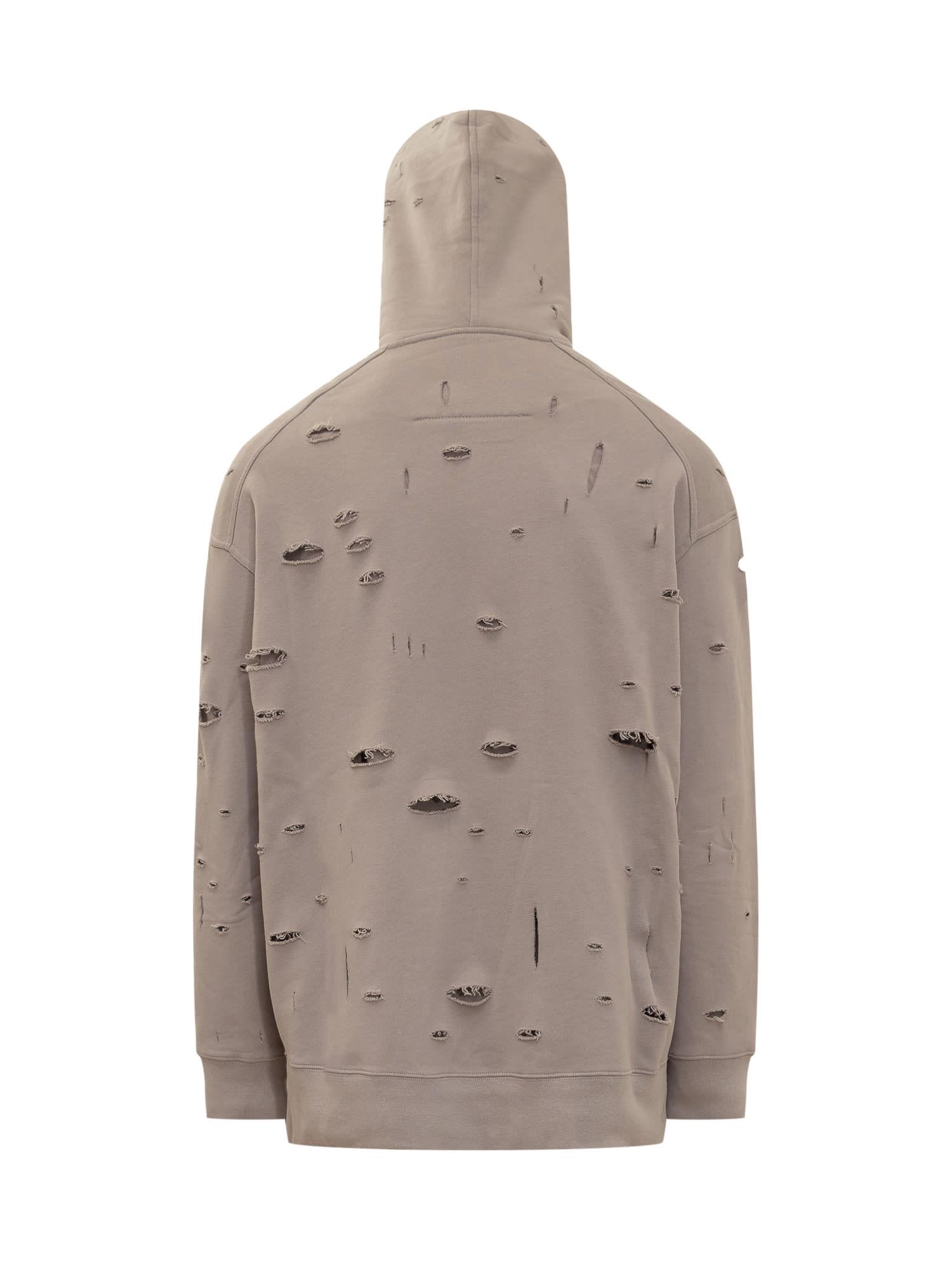Givenchy shop ripped sweatshirt