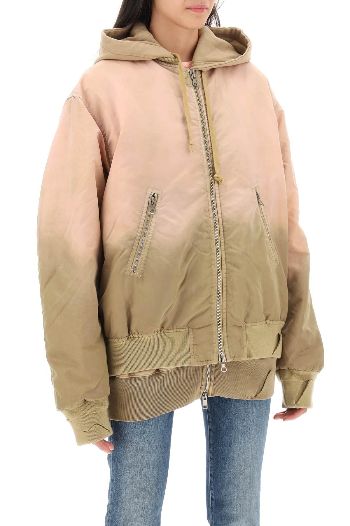 ジャケット・アウター DIESEL G-Kamila layered bomber M DIESEL G-Kamila layered bomber M