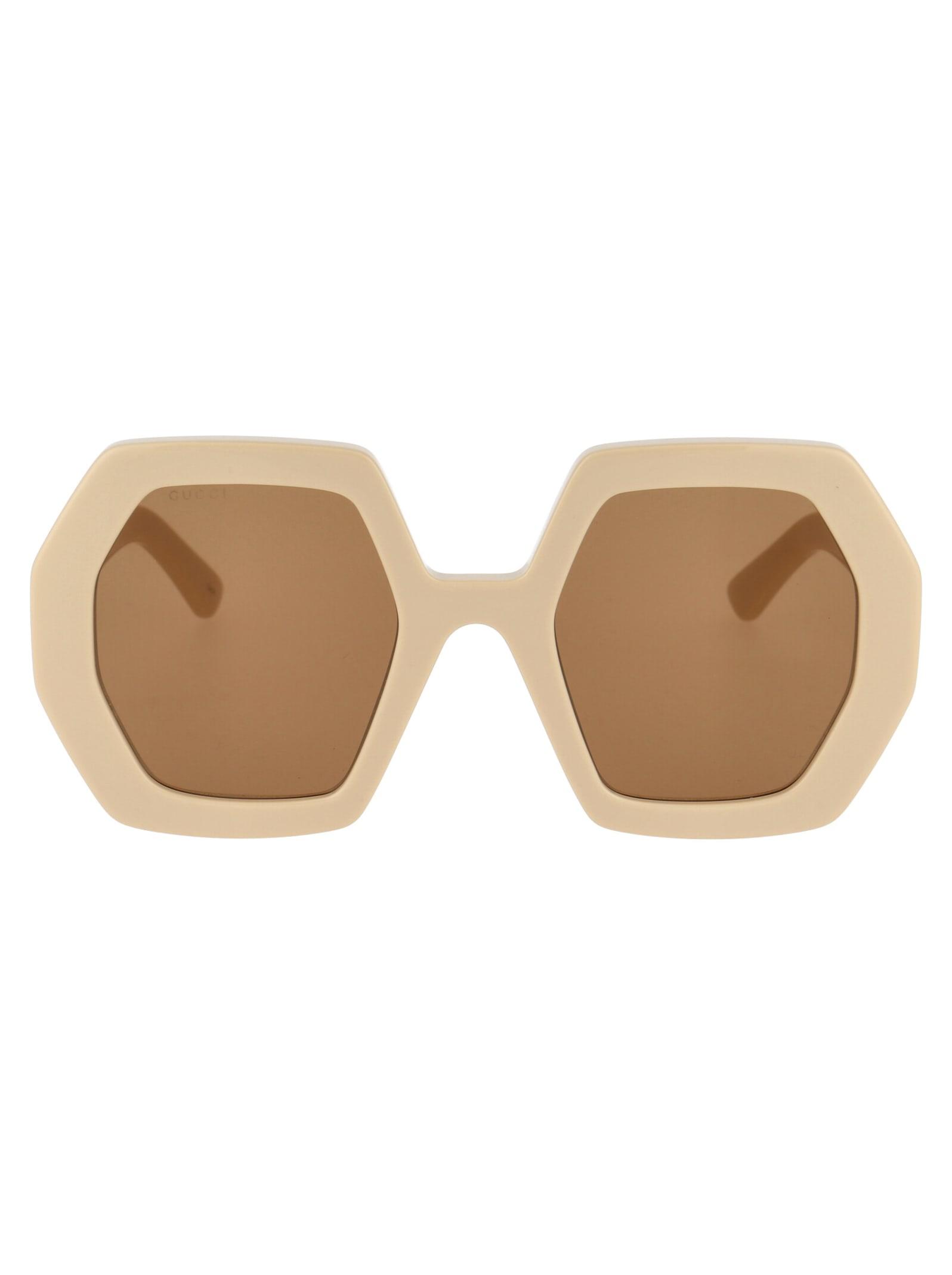 Gucci gg0772s Sunglasses in White | Lyst