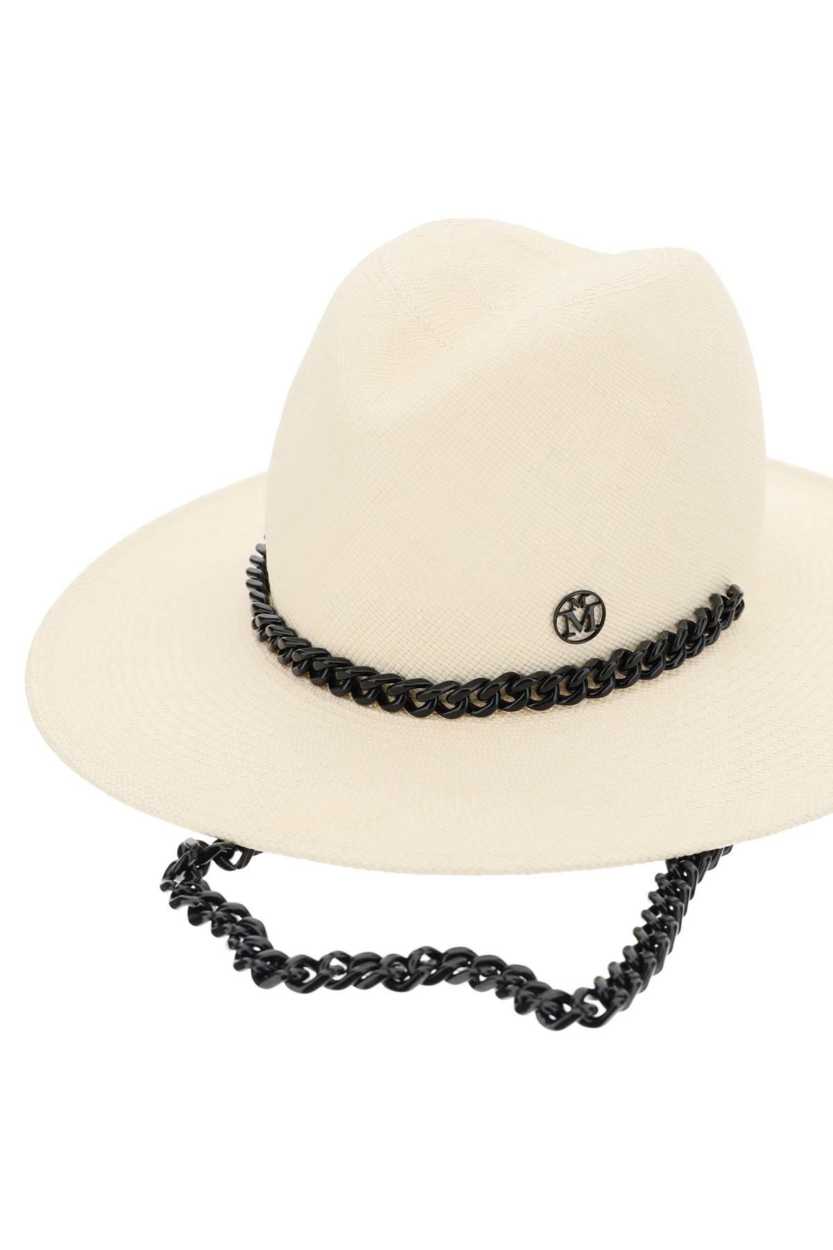 Maison Michel Zango Brisa Straw Fedora Hat in Natural | Lyst