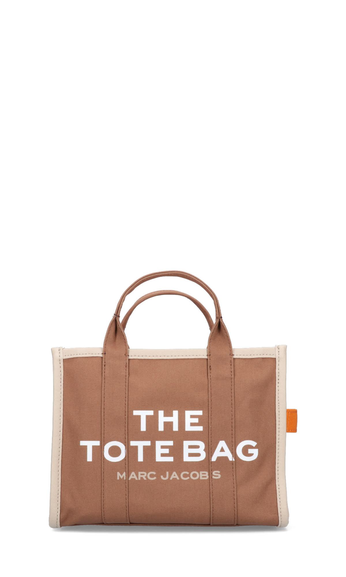 Marc Jacobs 'the Small Colorblock' Tote Bag in Brown | Lyst