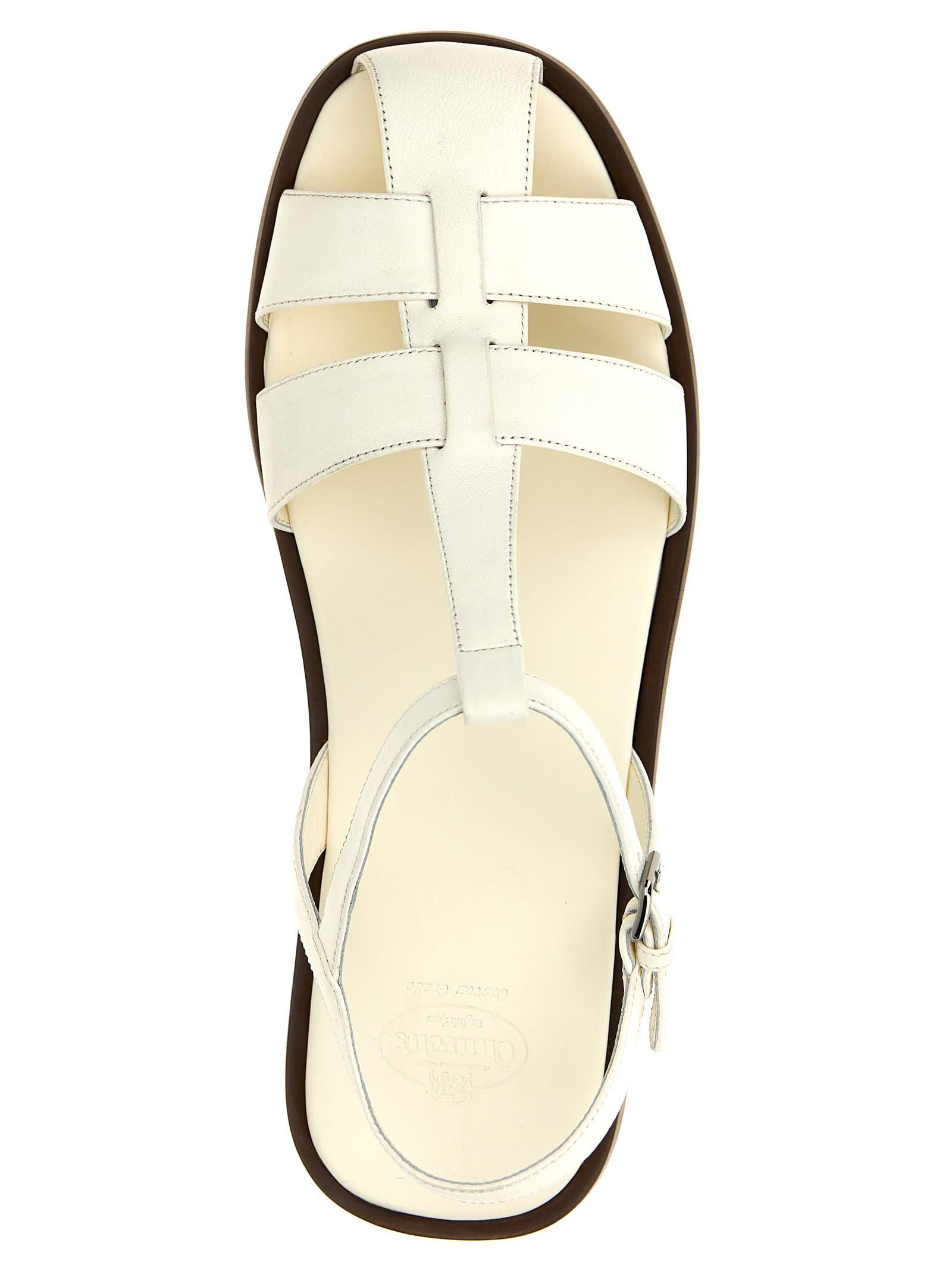 【関税込み】CHURCH'S ODYSSEY' SANDALS Church's Odyssey Sandals | White | FARFETCH