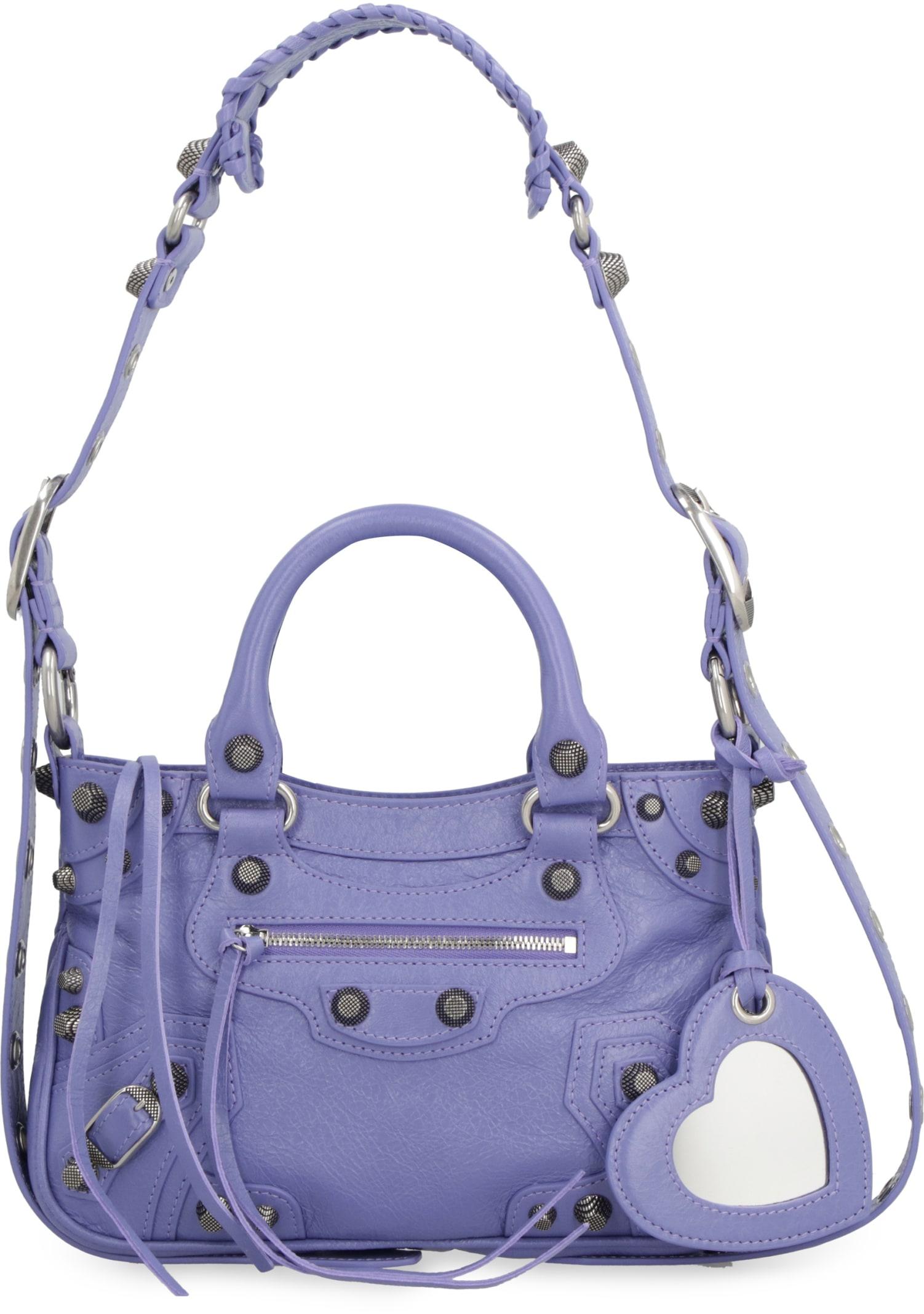 Balenciaga purple bag sale