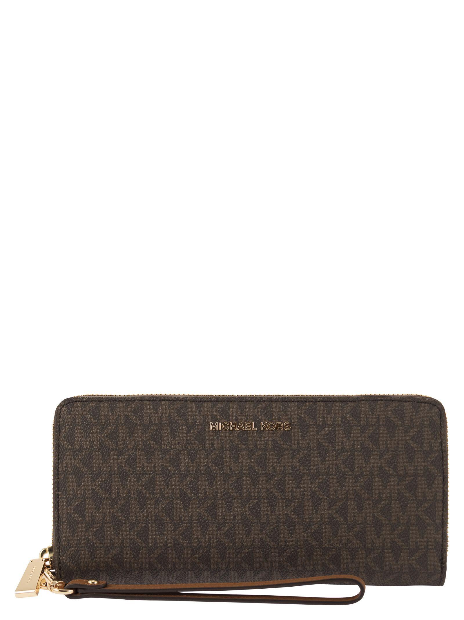 Grey michael cheap kors wallet