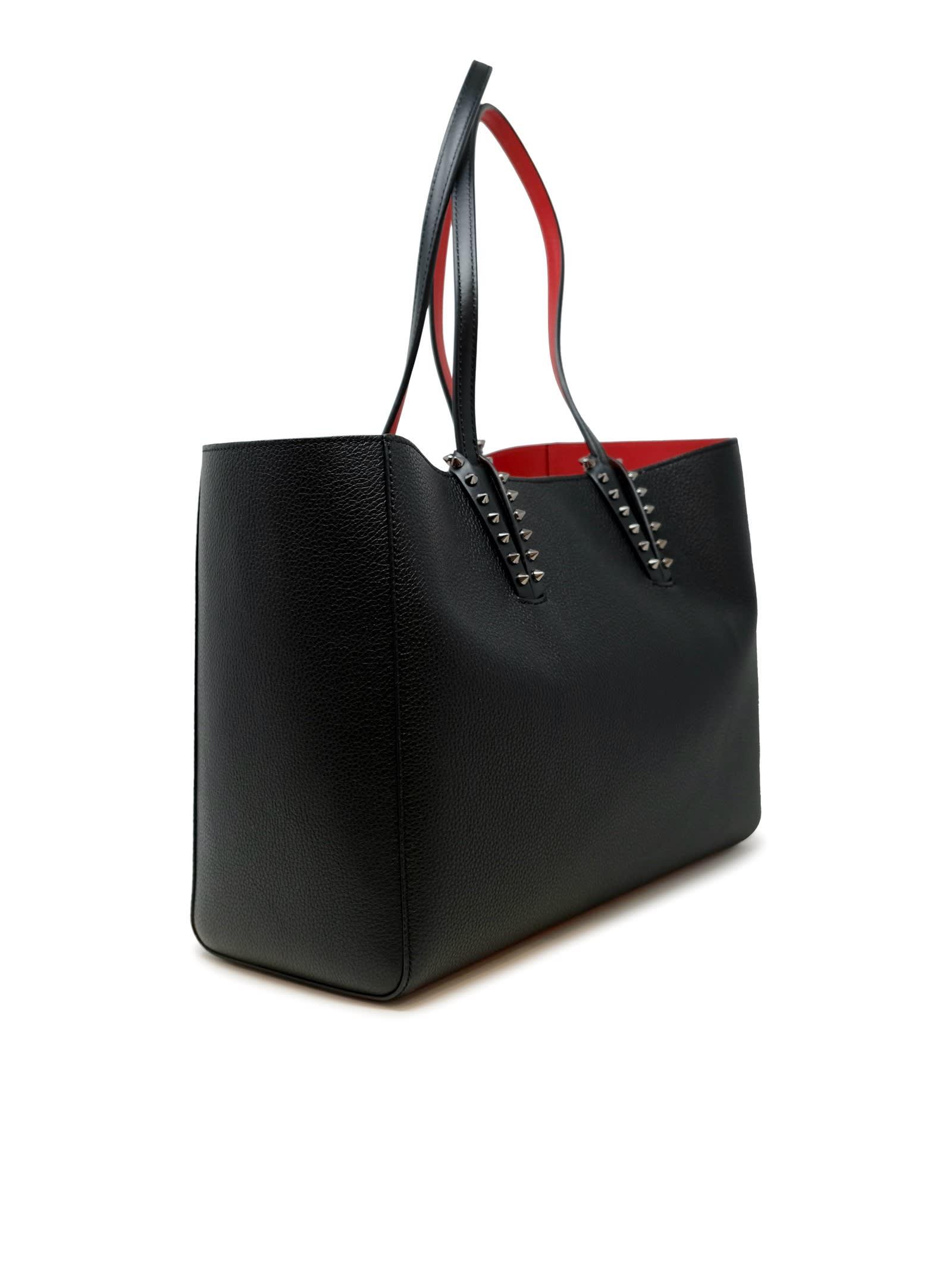 Christian Louboutin Calf Leather Cabata Soft Small Bag in
