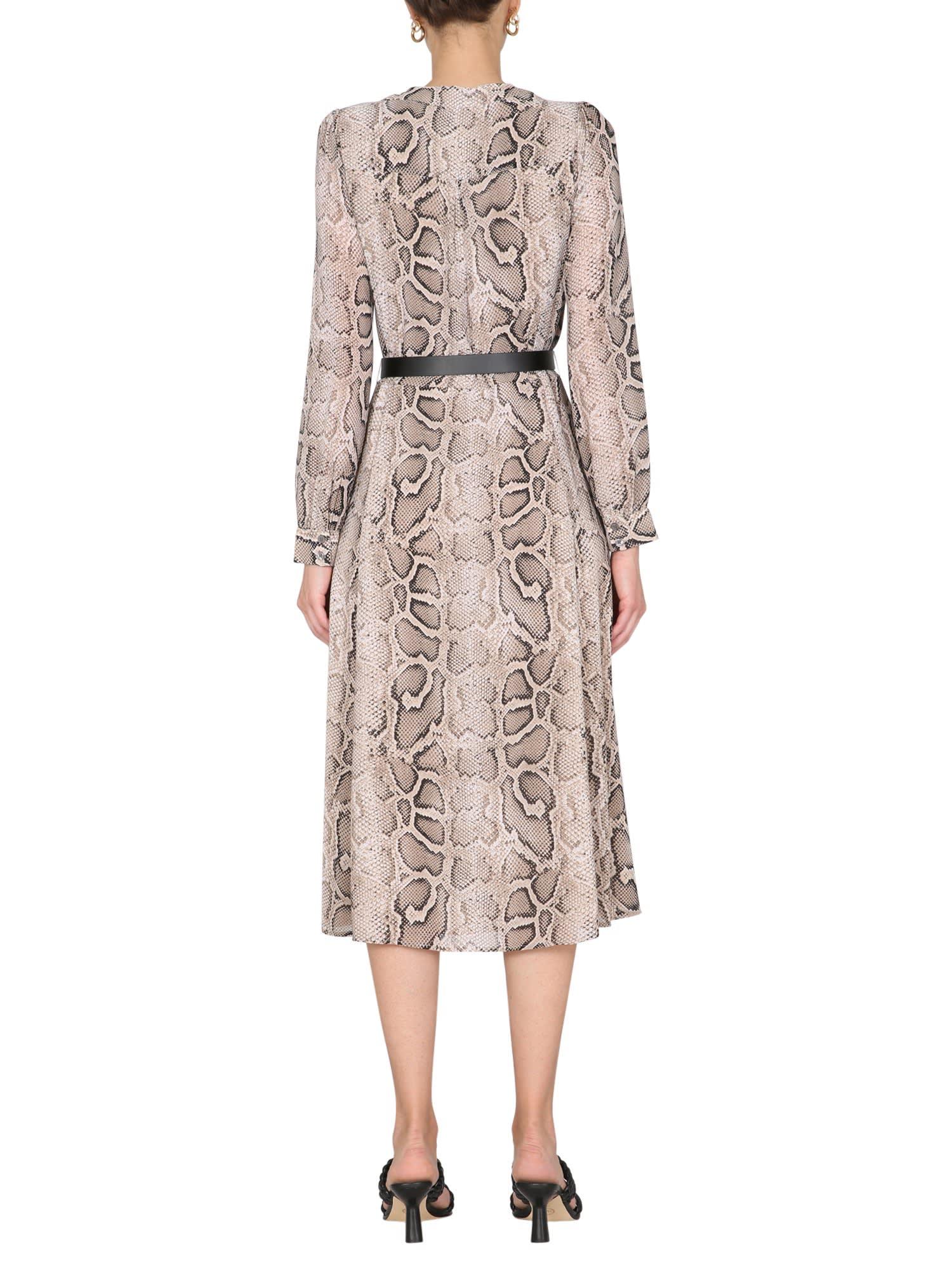 michael kors python dress