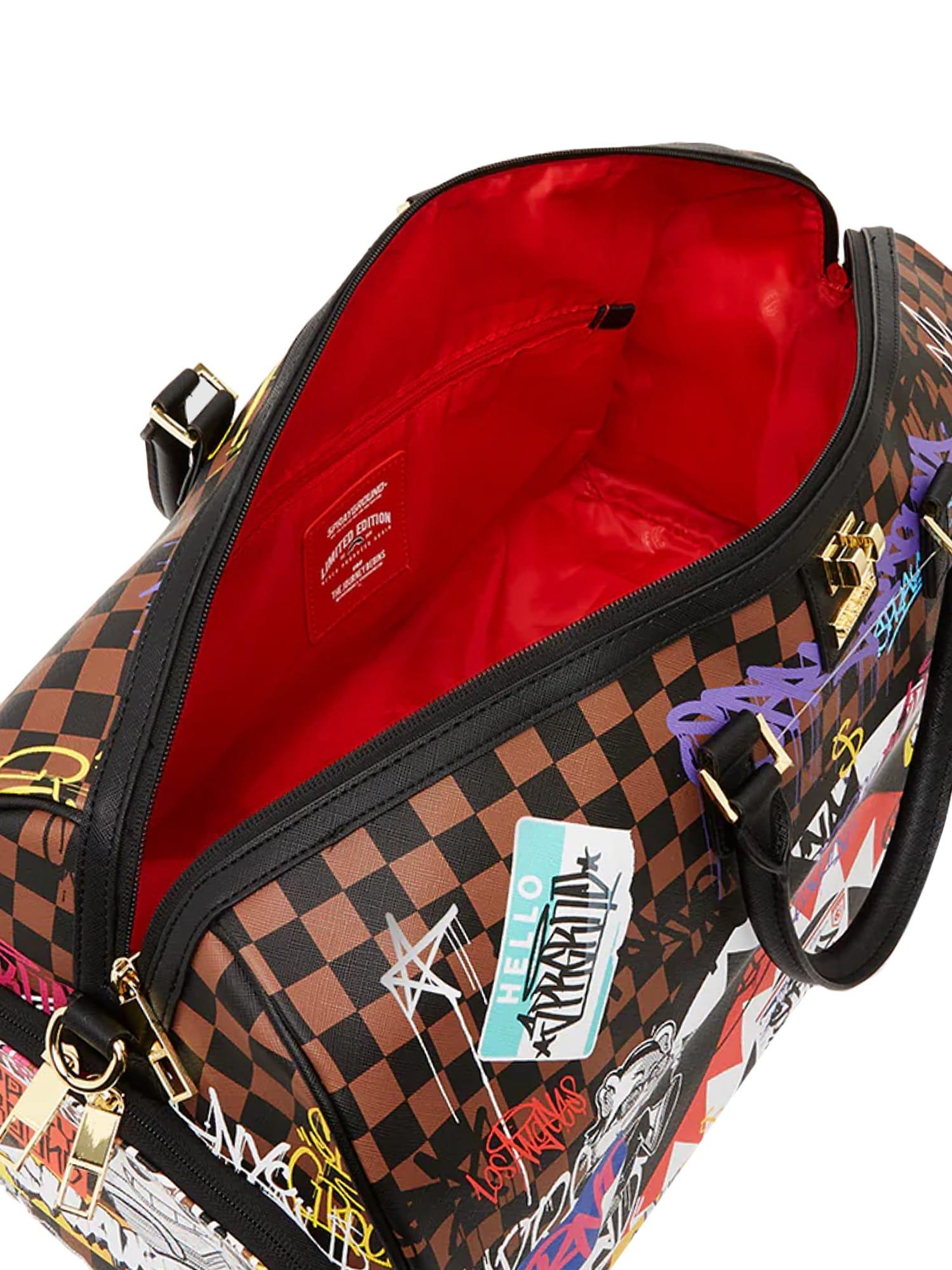 sprayground duffle bag limited edition
