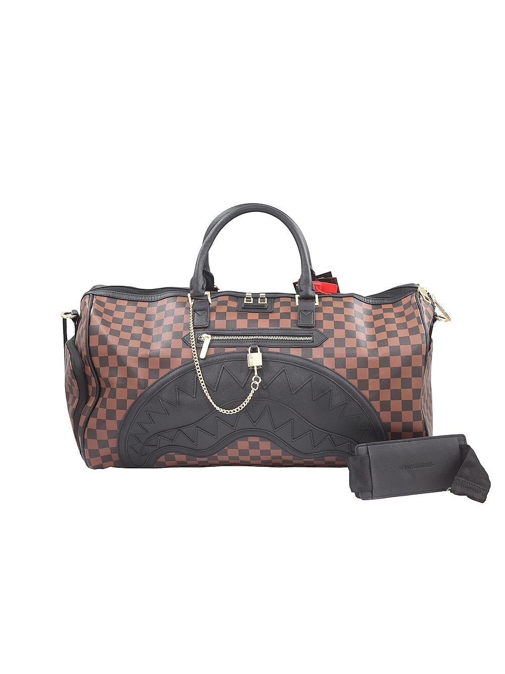 Sprayground Henny Sip Lock Duffle in Brown for Men Lyst