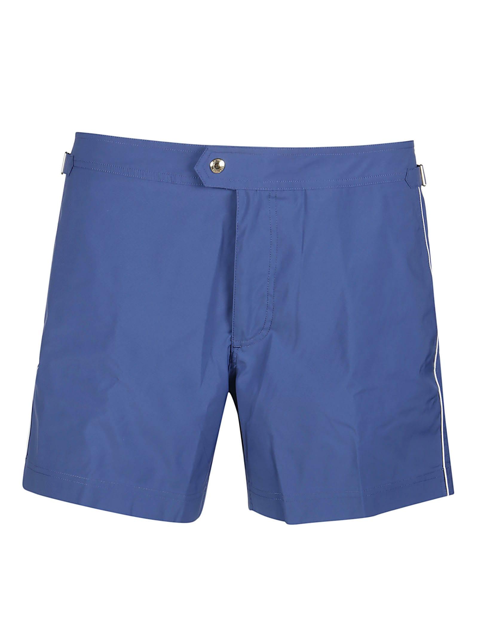 Tom Ford Compact Swim Shorts in Blue for Men | Lyst