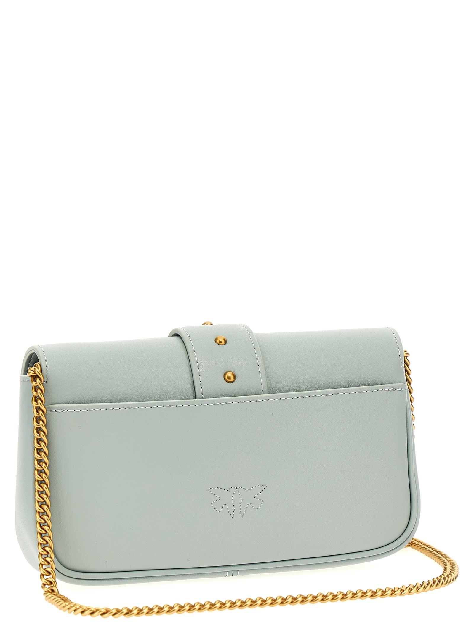 Pinko small discount love crossbody bag