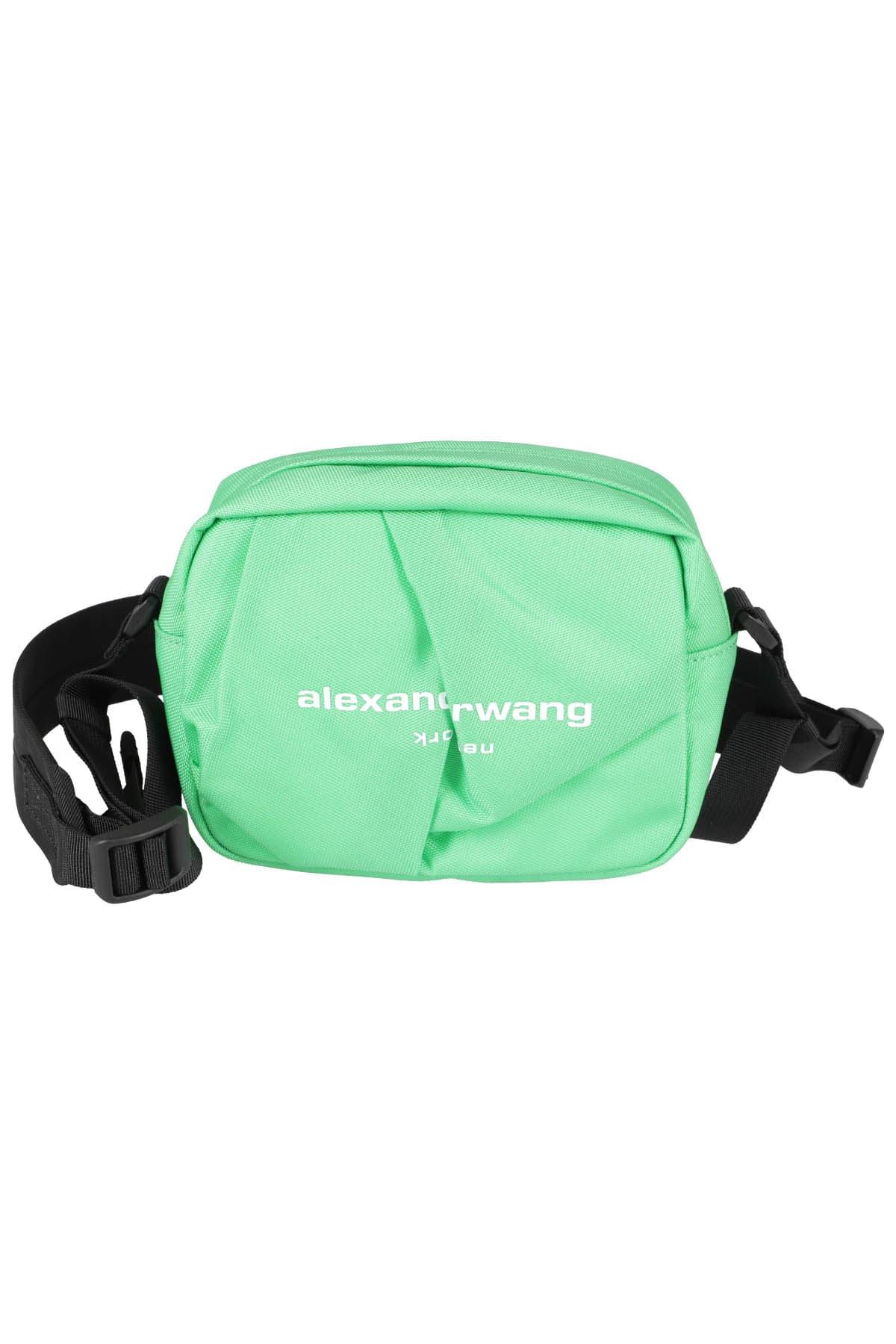 Alexander Wang Wangsport Logo Printed Camera Bag in Green | Lyst