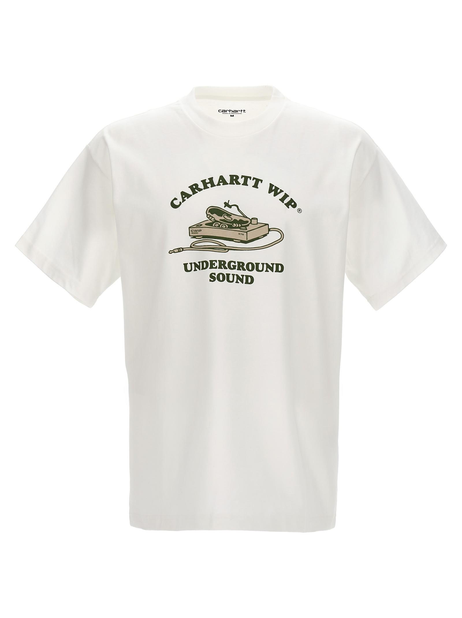 Carhartt WIP Underground Sound T-shirt in White for Men | Lyst