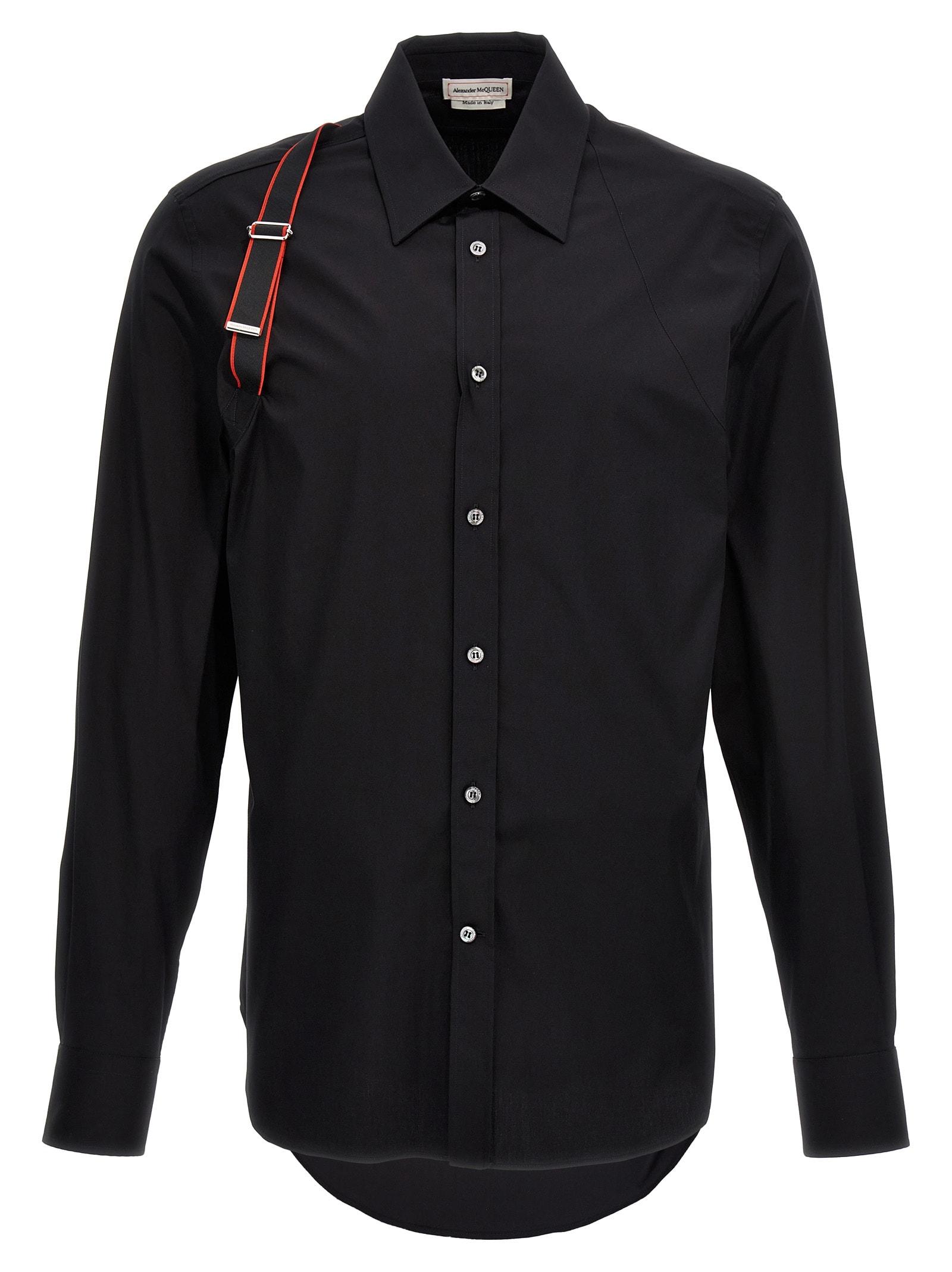 McQueen Shirts in Black for Men | Lyst
