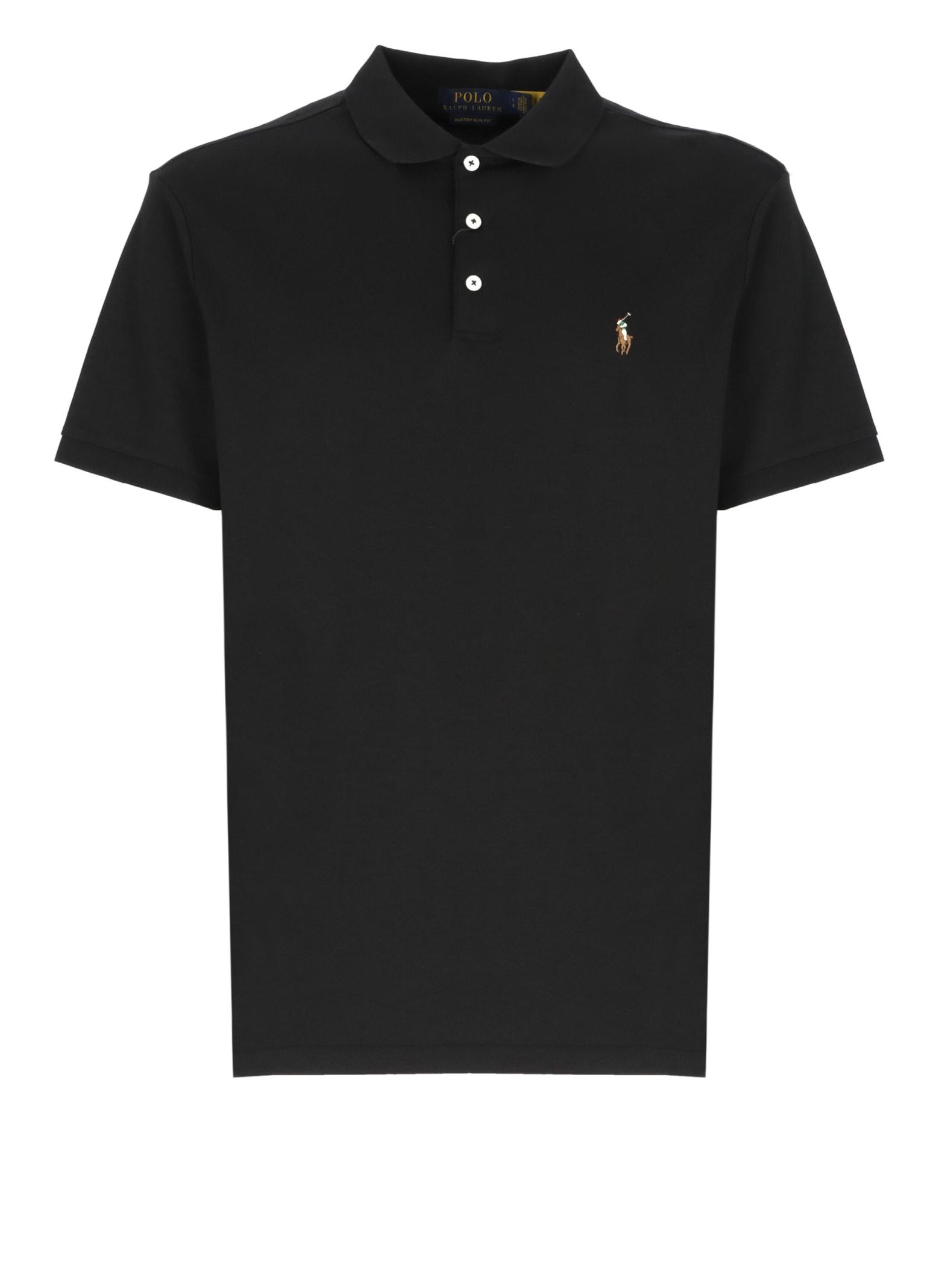 Ralph Lauren Polo Shirt With Pony in Black for Men | Lyst