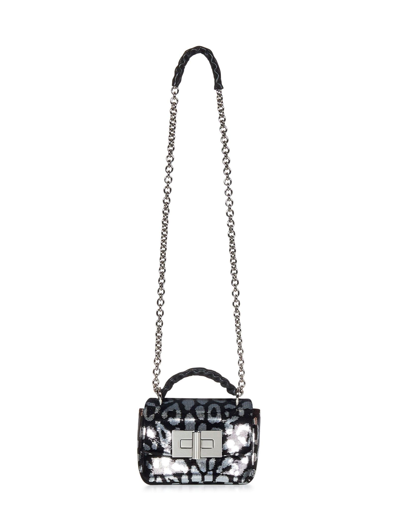 Tom Ford - Natalia Black Leather Small Chain Bag