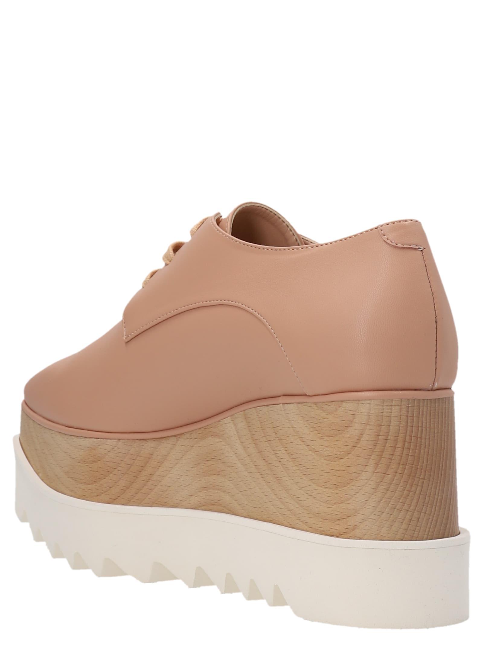 Stella McCartney Elyse Wedges in Brown | Lyst