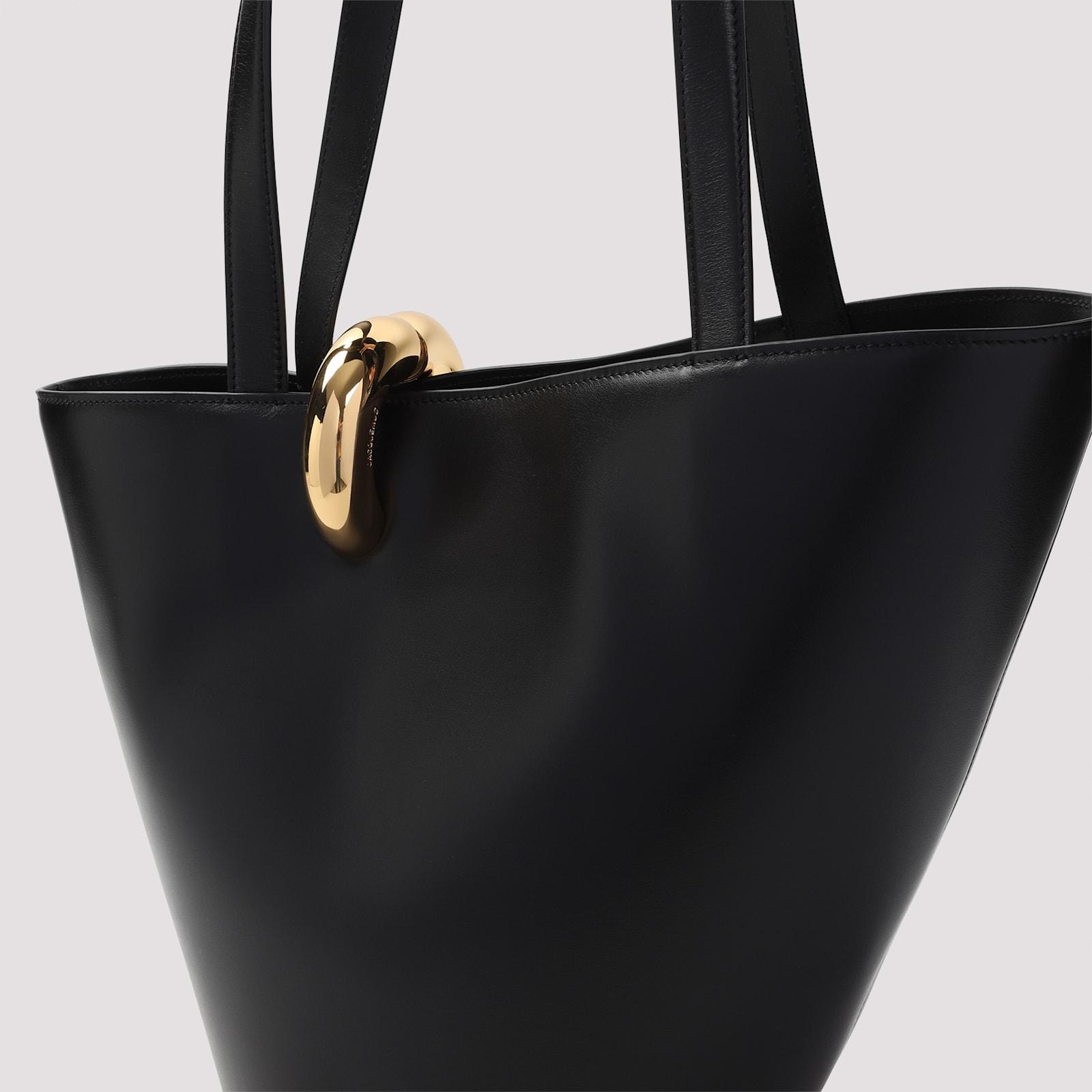 ハンドバッグ JACQUEMUS LA BAMBOLA MOYEN HANDBAG Jacquemus Le Bambola Moyen Croc-Embossed Suede Tote Bag