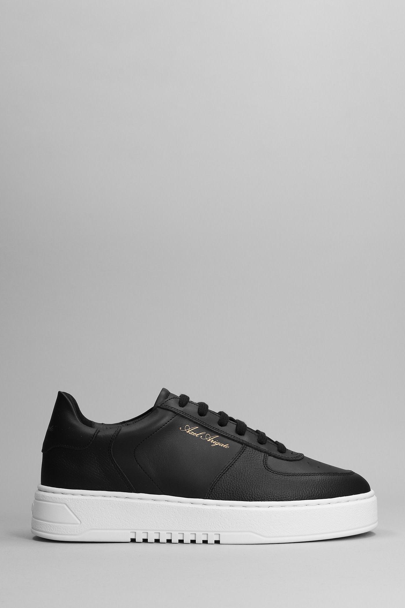 Axel Arigato Orbit Sneakers In Black Leather in Gray for Men | Lyst