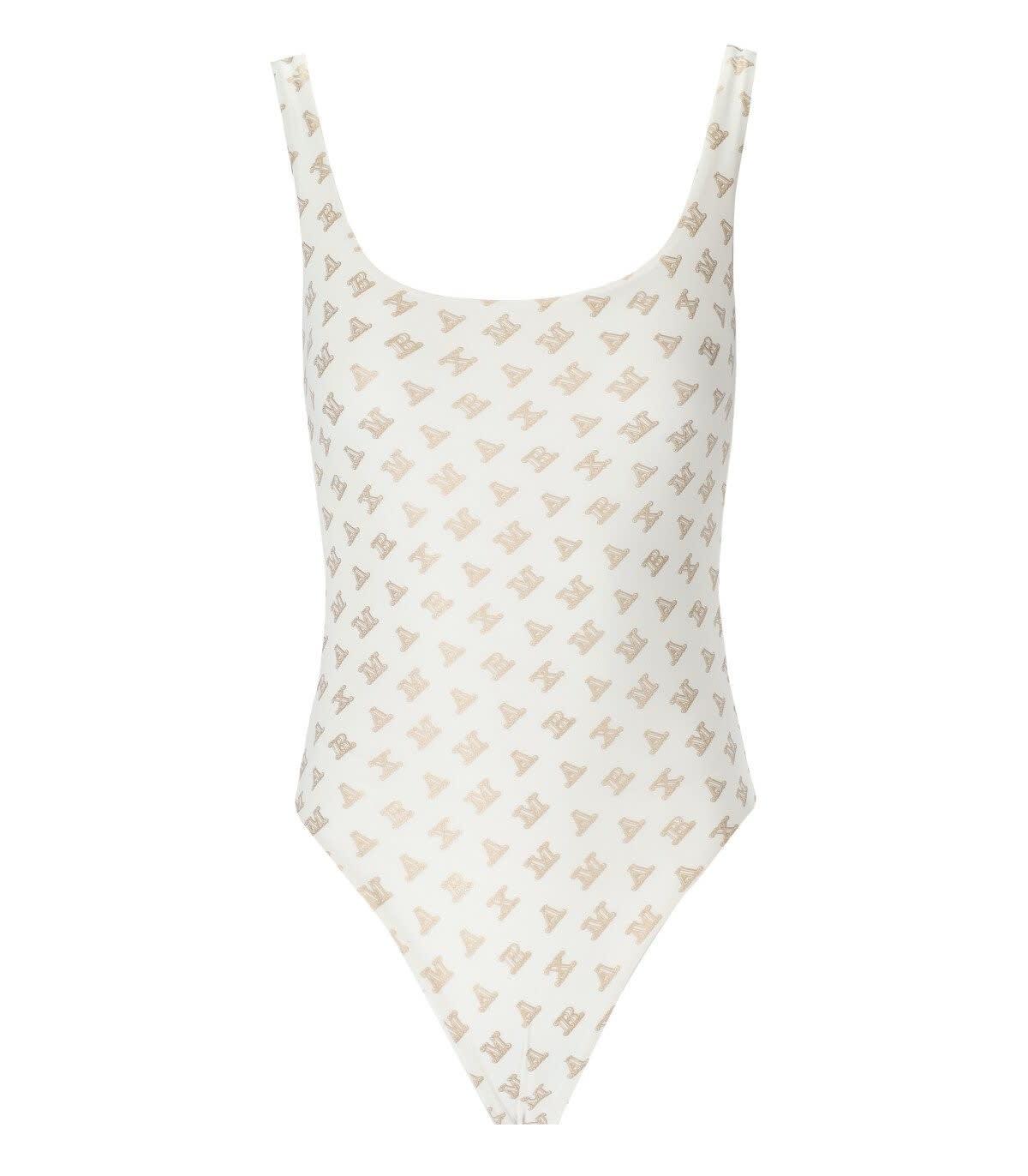 Fendi Swimsuit In Bianco