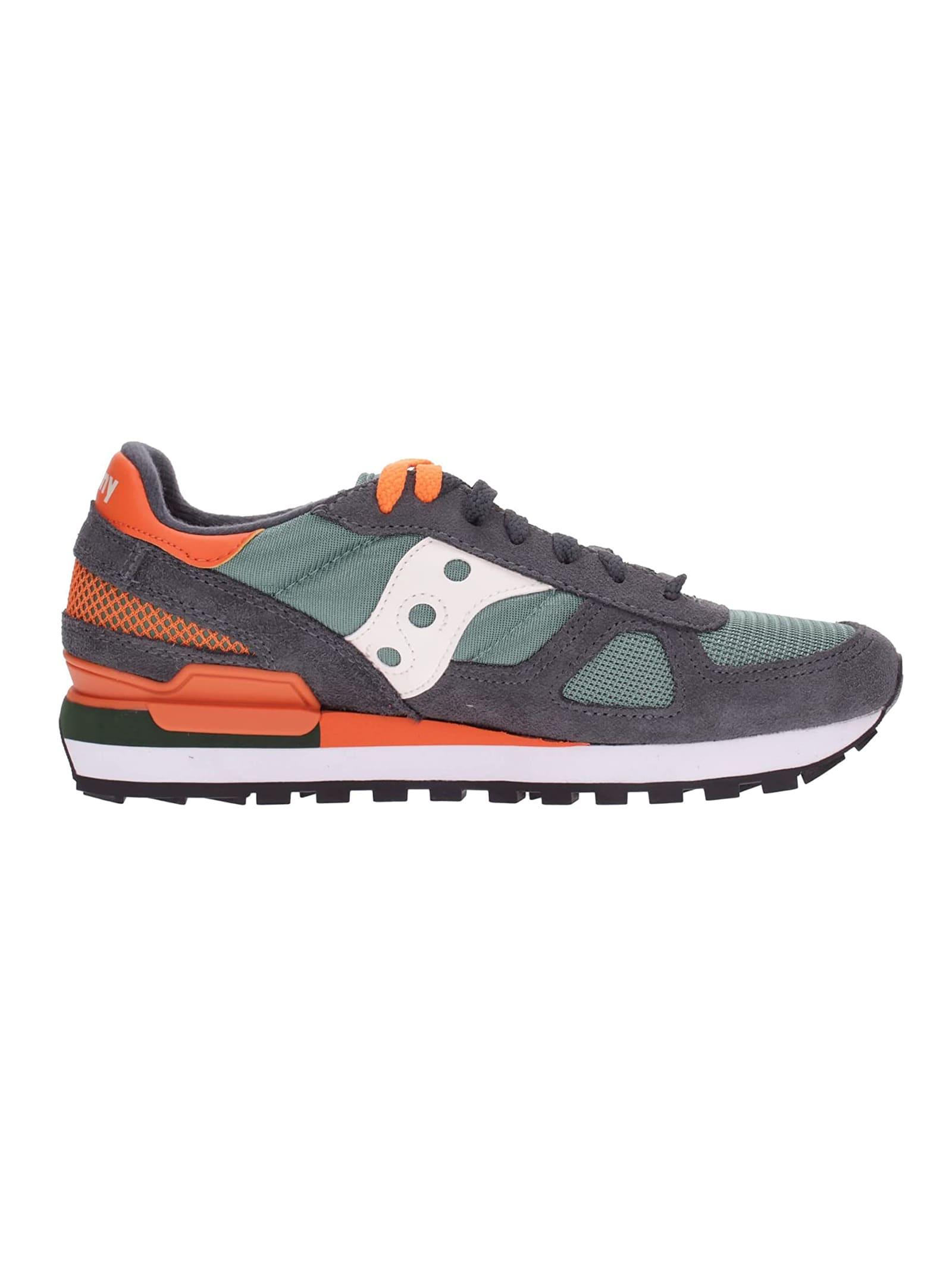 Saucony Shadow Original Dark Gray/green in Orange for Men | Lyst