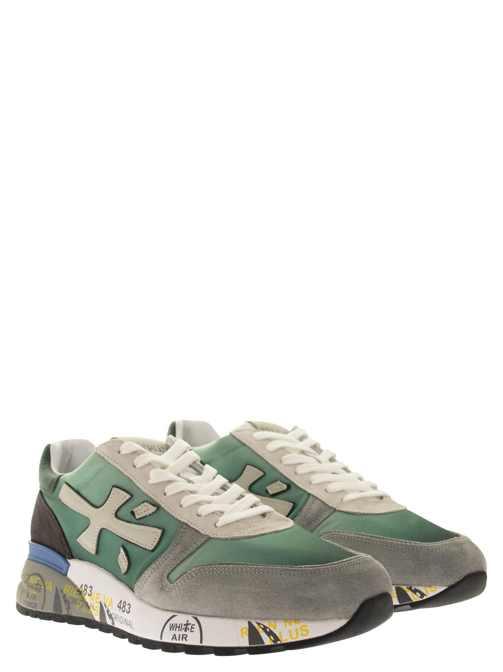 Premiata Leather Mick 5689 - Sneakers in Green/Grey (Green) for Men - Save  19% | Lyst
