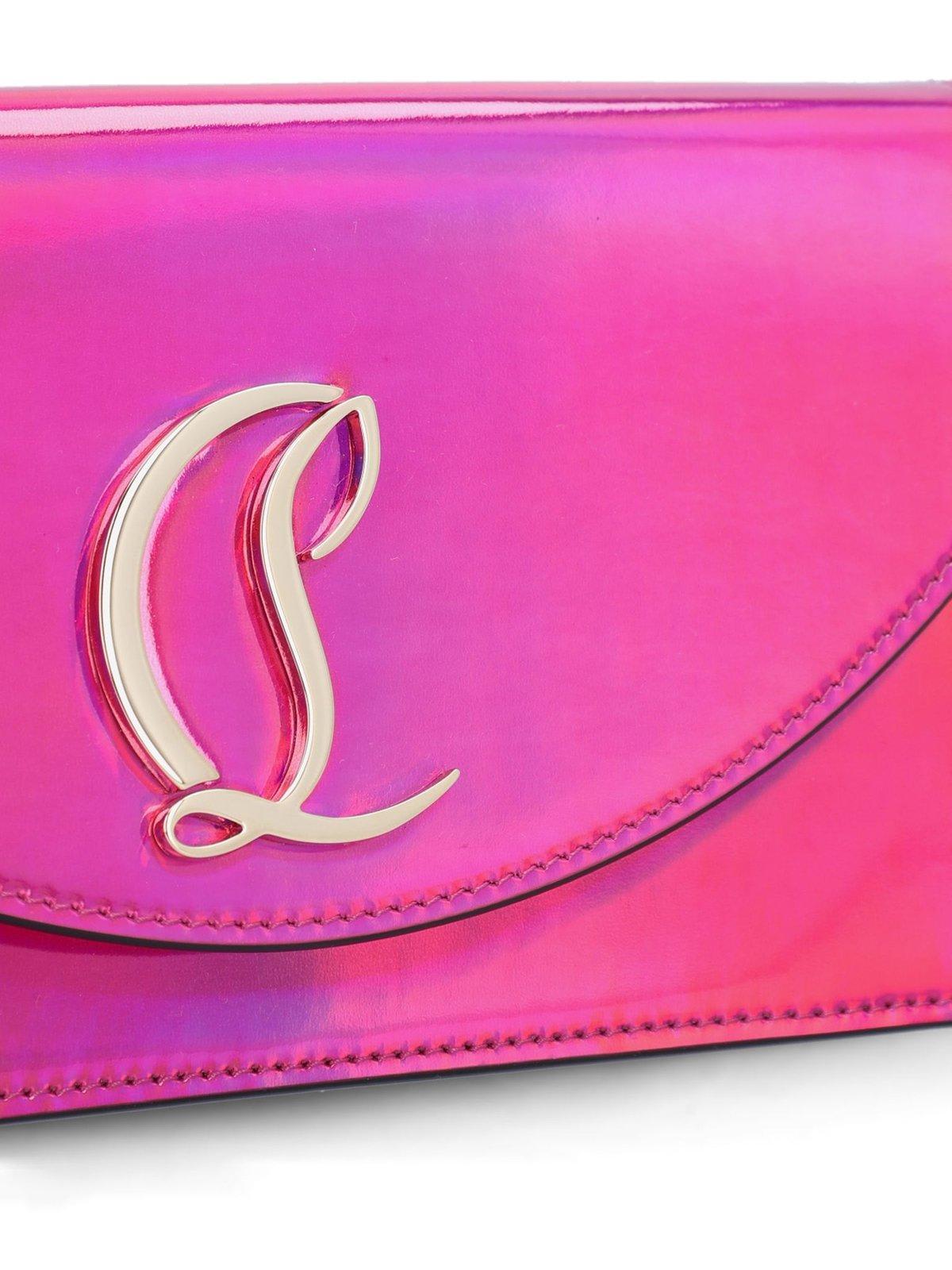 Christian Louboutin Loubi54 Clutch Bag in Pink