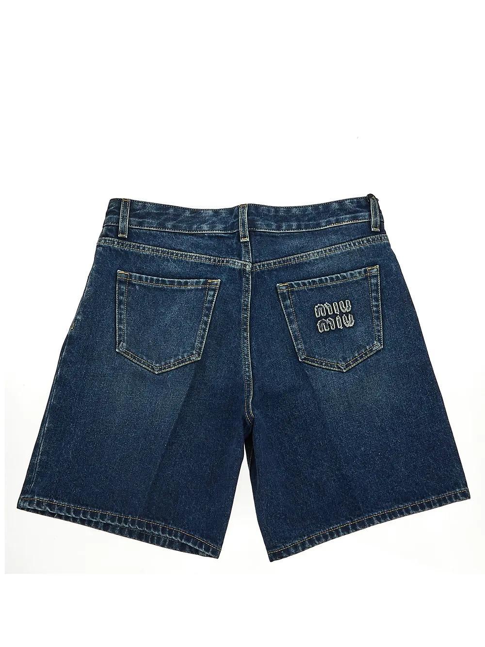 Miu Miu Jean and denim shorts for Women | Online Sale up to