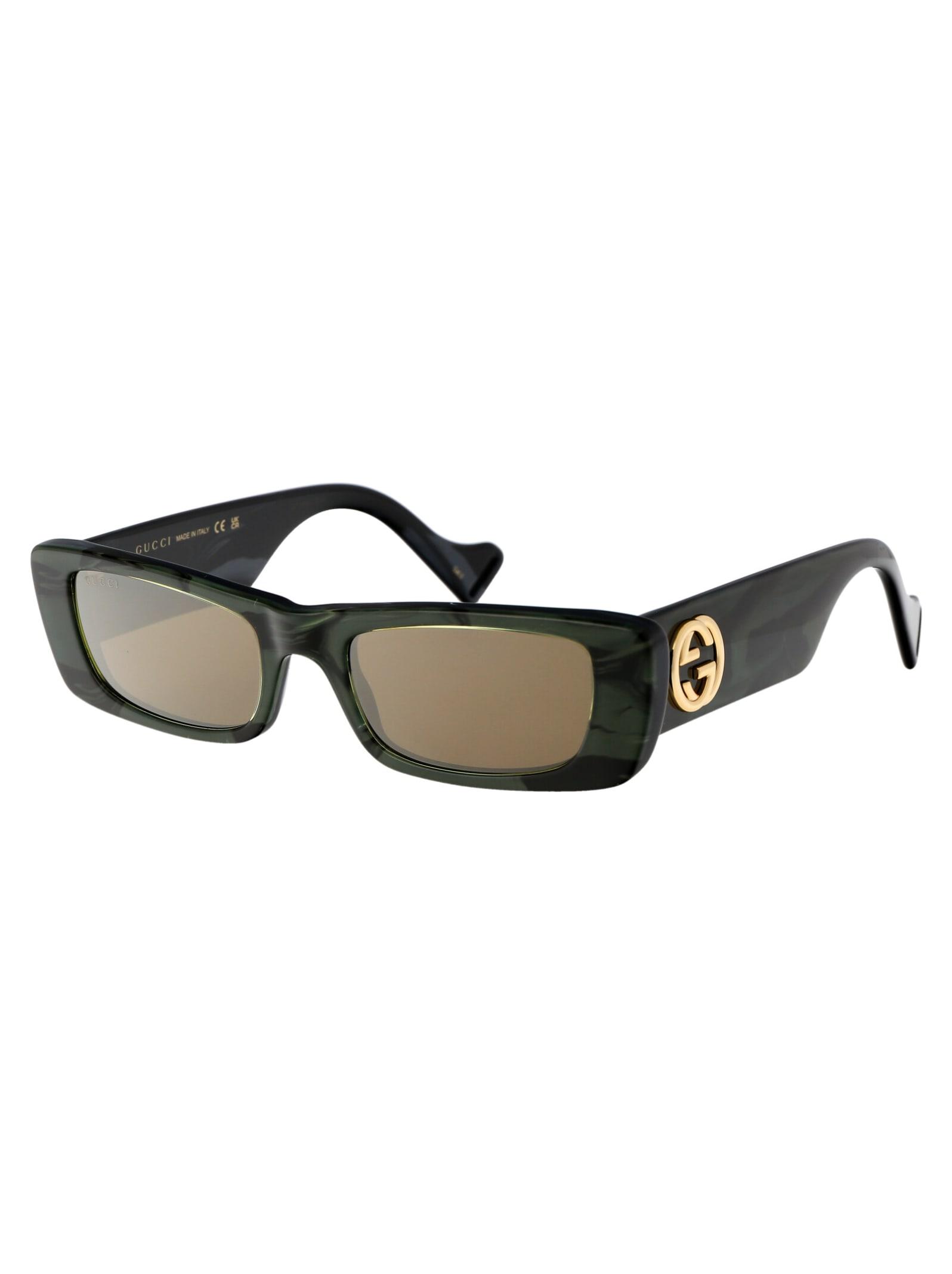 Gucci 60MM Square Sunglasses With Detachable Charm on SALE