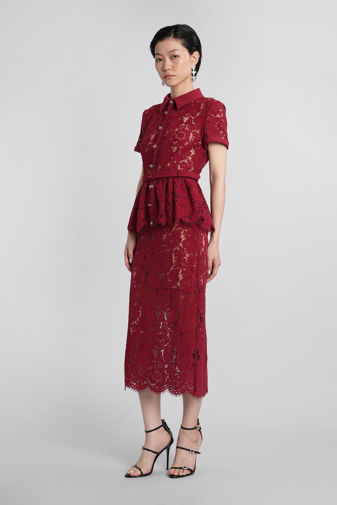 sachin and babi light blue dress Self Portrait Knit Maxi Dress