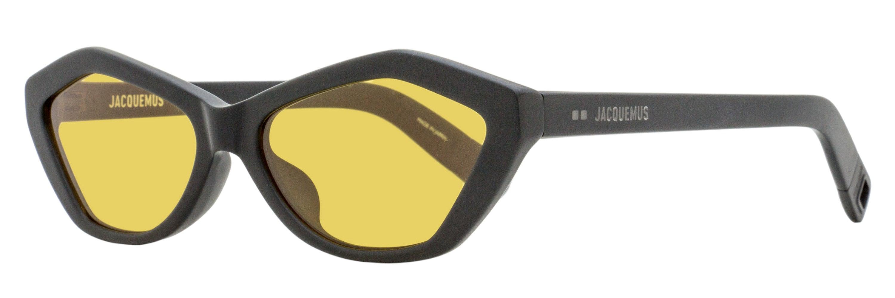 Jacquemus Bambino Diamond Sunglasses JAC42S 006 Matte Black 56mm Bambino Jacquemus Sunglasses Black - eye-oo.com main image 2