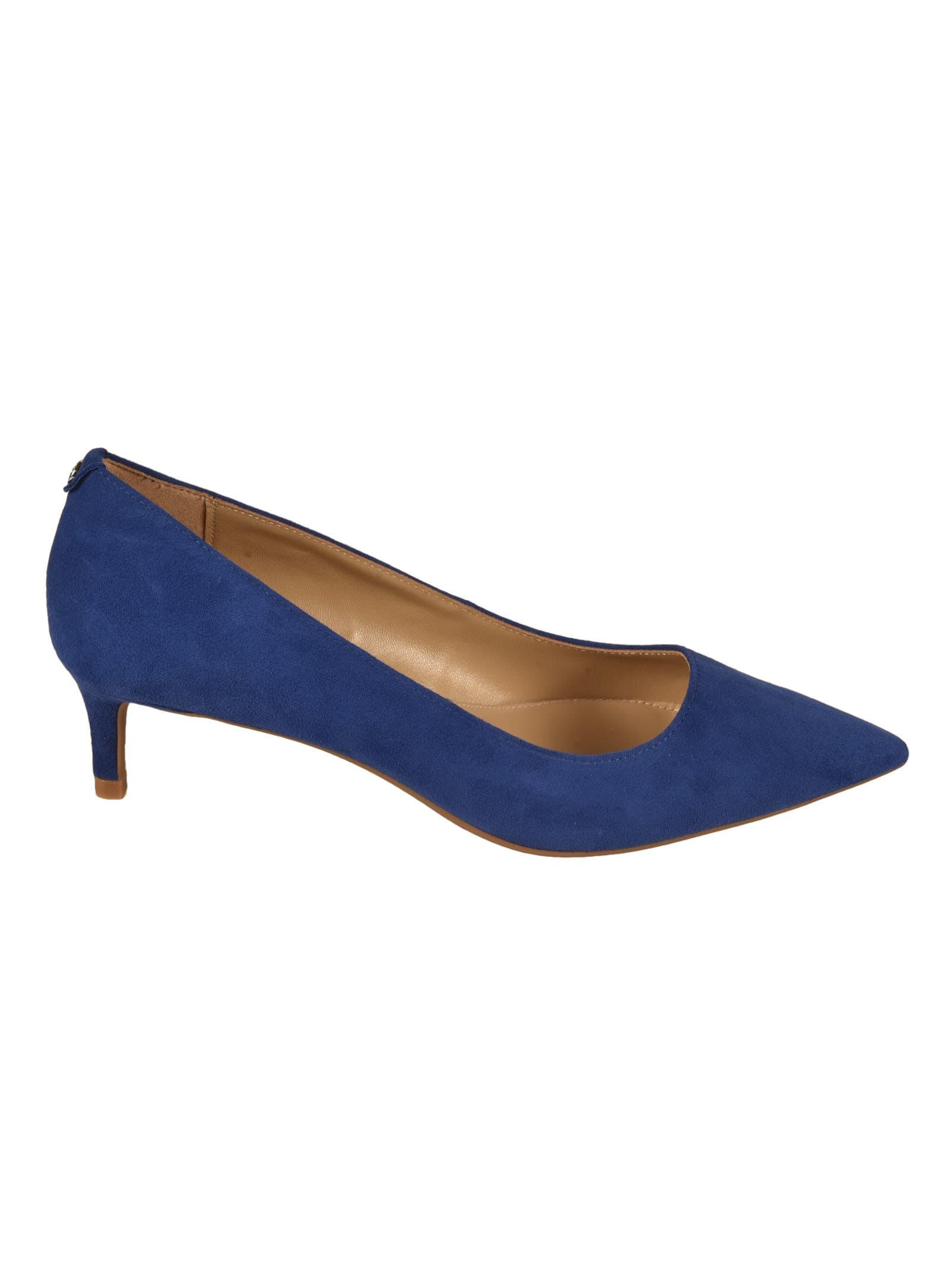 Michael Kors Alina Flex Kitten Pumps In Blue Lyst 