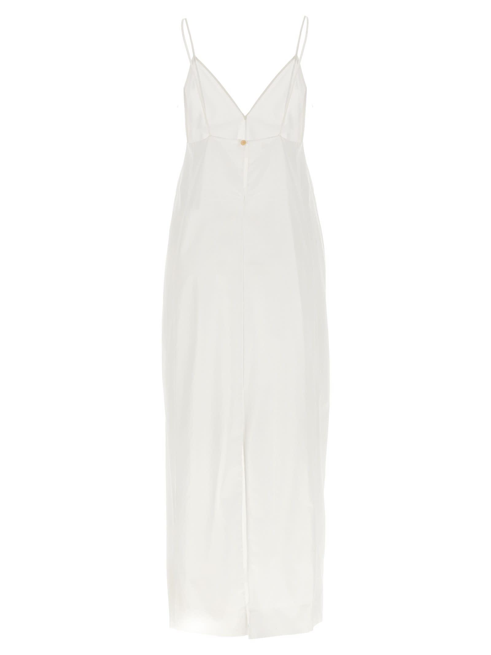 ワンピース KHAITE 'Tulula' dress Tulula Dress in Chalk – KHAITE
