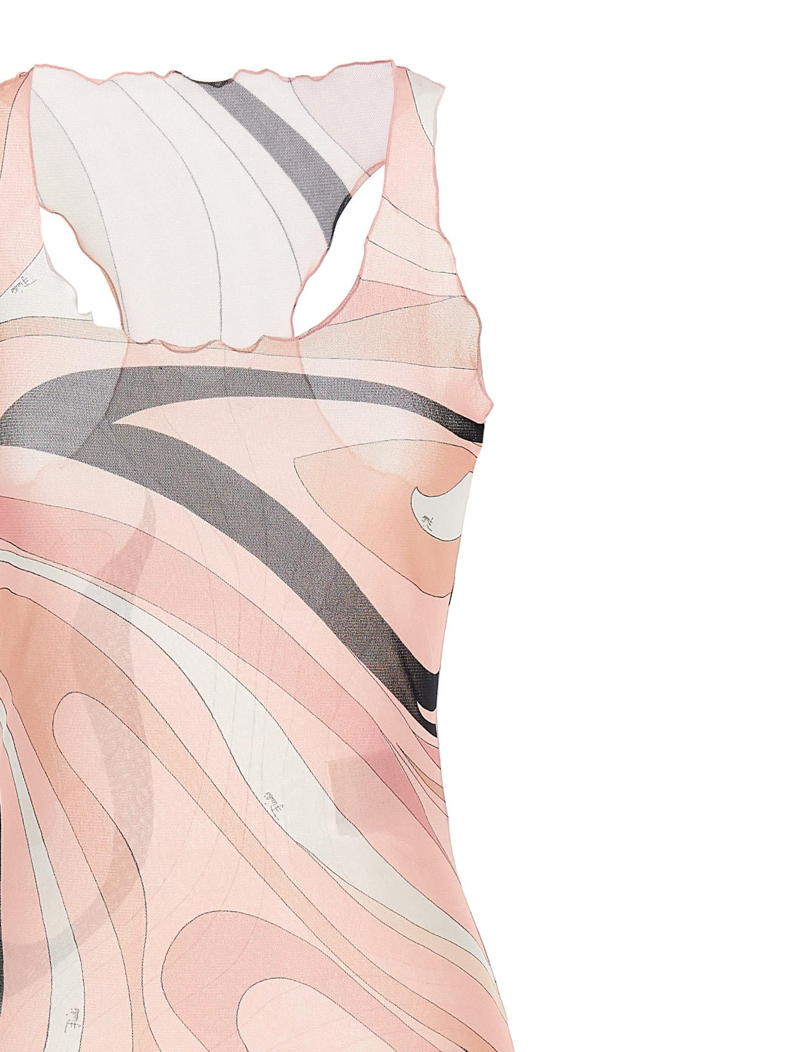 【関税込み】EMILIO PUCCI MARBLE DRESS Emilio Pucci Marble Dress in Metallic | Lyst