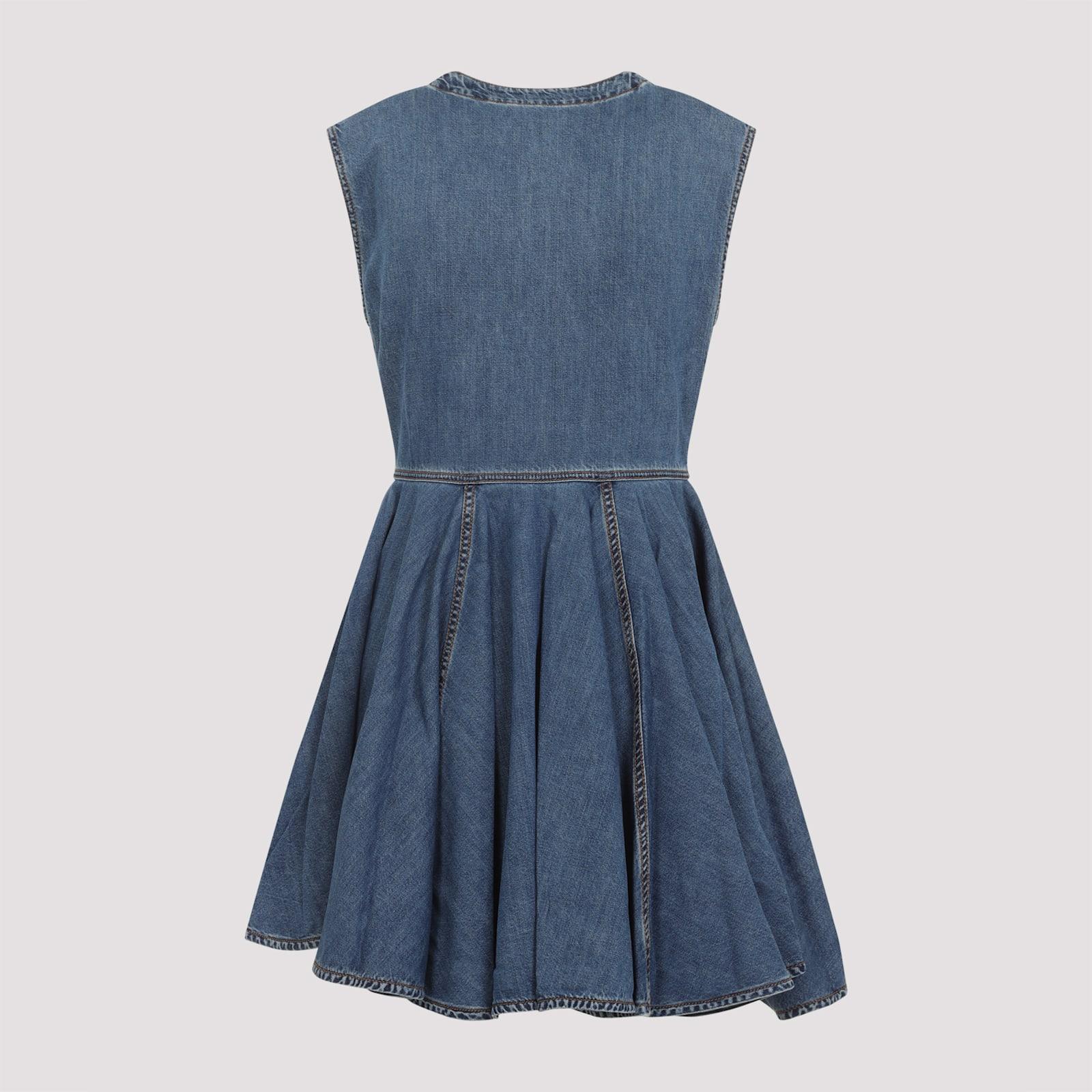 Alaïa Denim Dresses for Women | Lyst