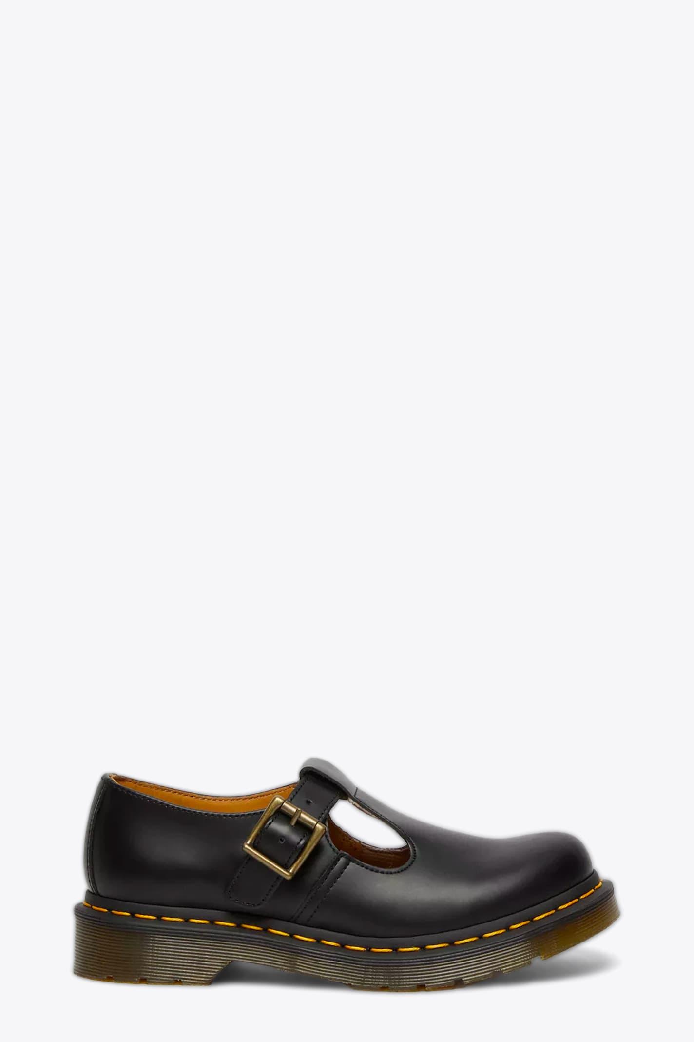 polley smooth leather mary janes dr martens