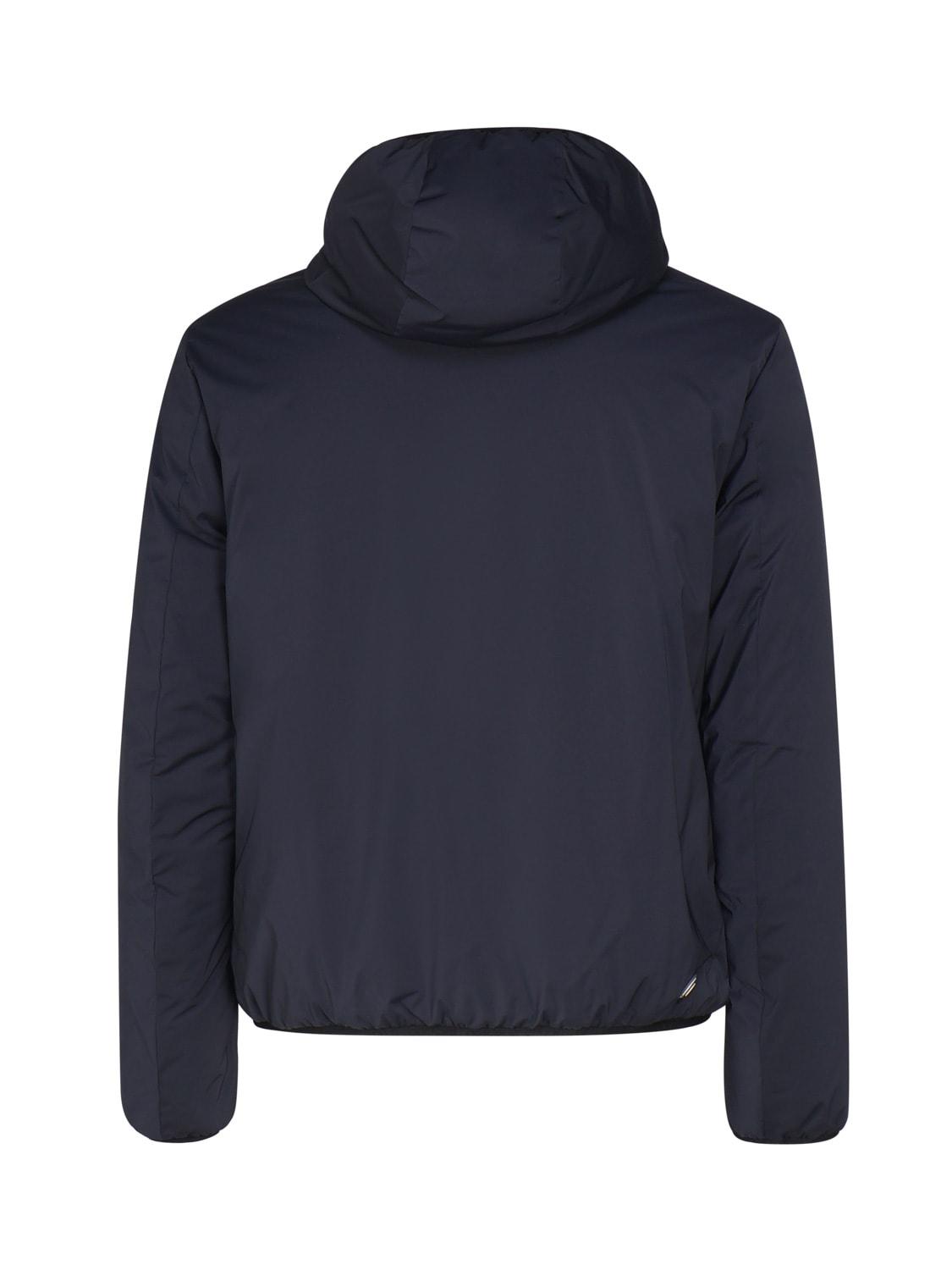 Colmar Jacket With Hood In Stretch Fabric in Blue for Men | Lyst