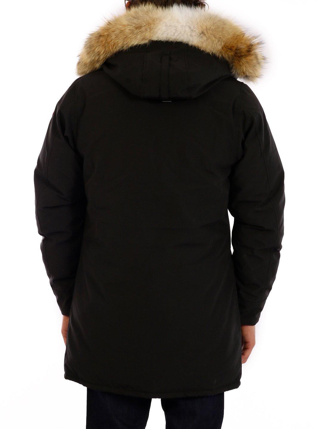 Langford parka black clearance label