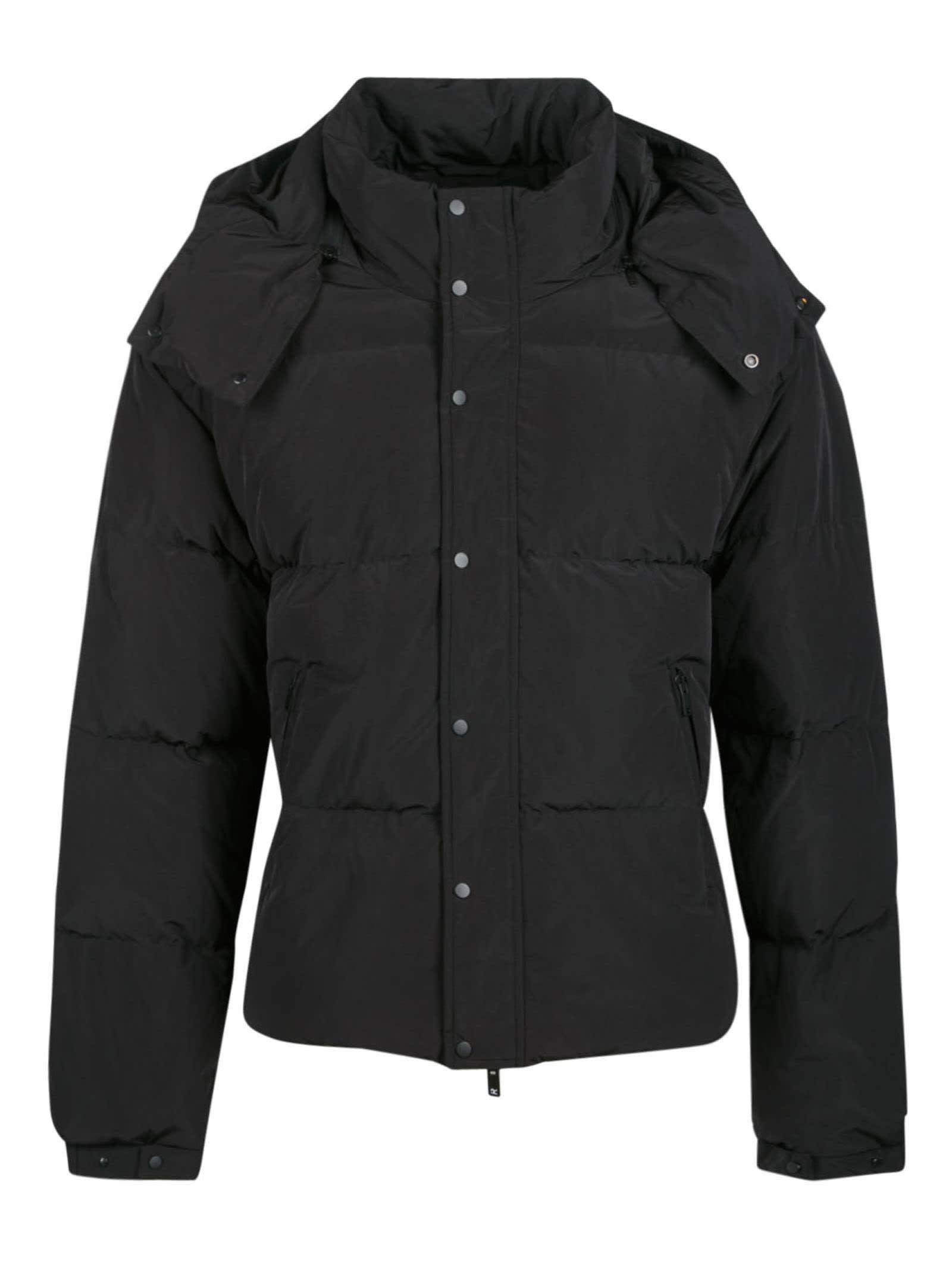 Represent Initial Hooded Puffer Jacket in Black for Men Lyst