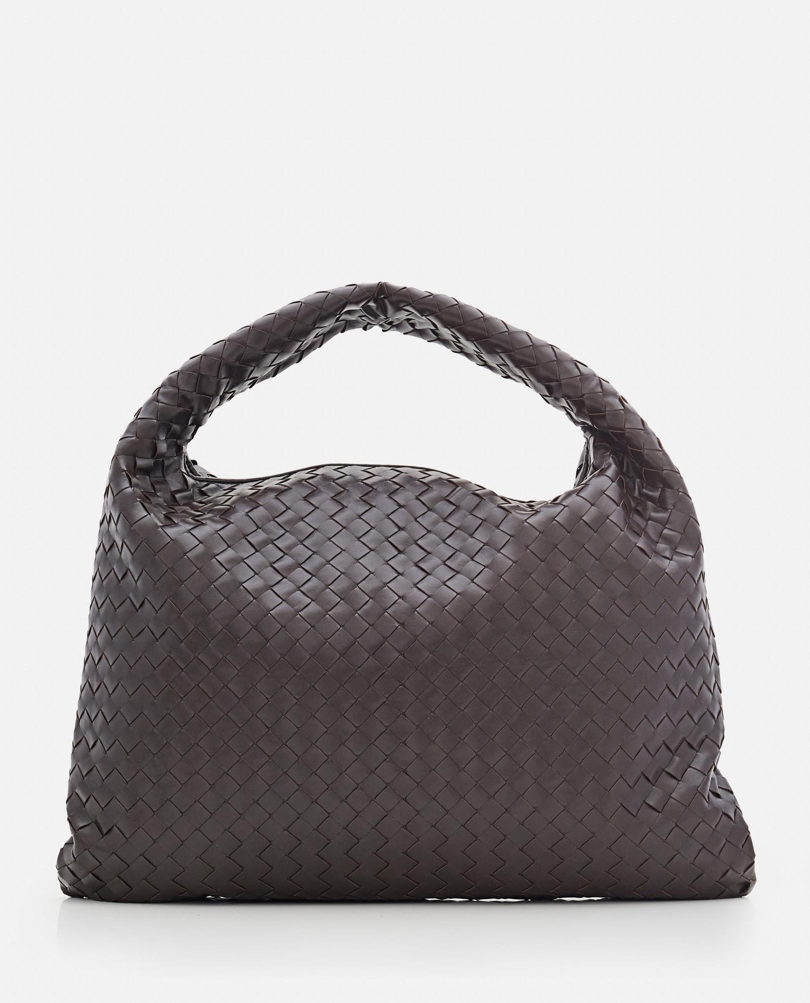 Bottega Veneta Large Hop Hobo Bag in Black Lyst
