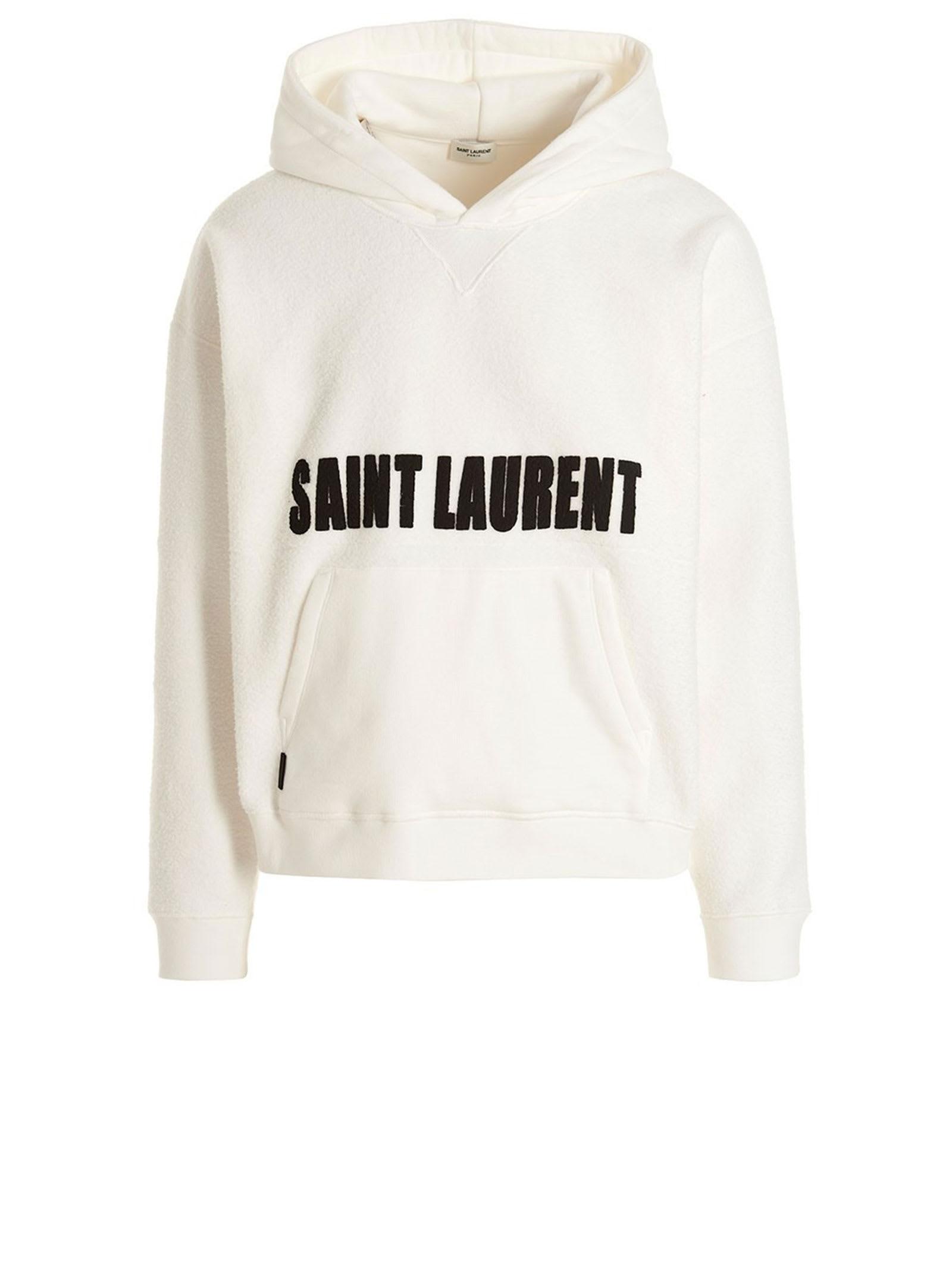 Saint laurent logo clearance sweatshirt